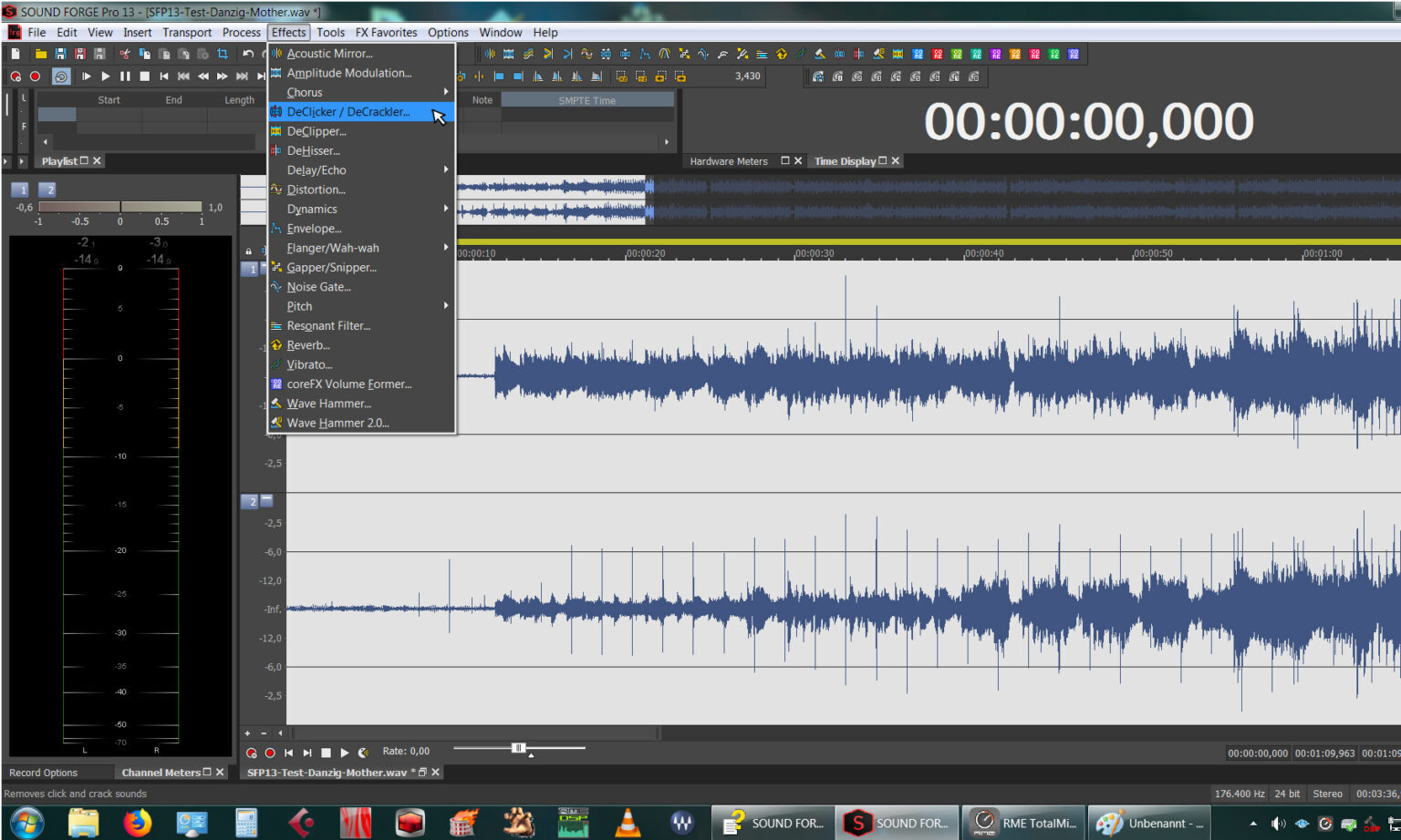 DJing : NUMÉRISATION7 : Declick