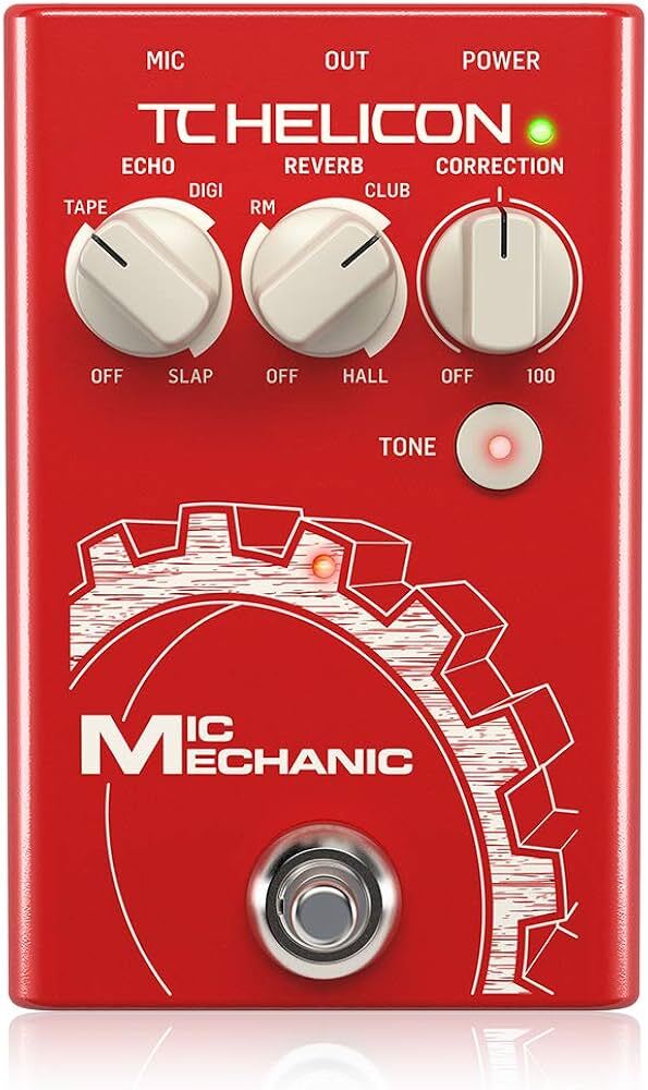 TC HELICON MIC MECHANIC 2 NEUF CAR DOUBLON