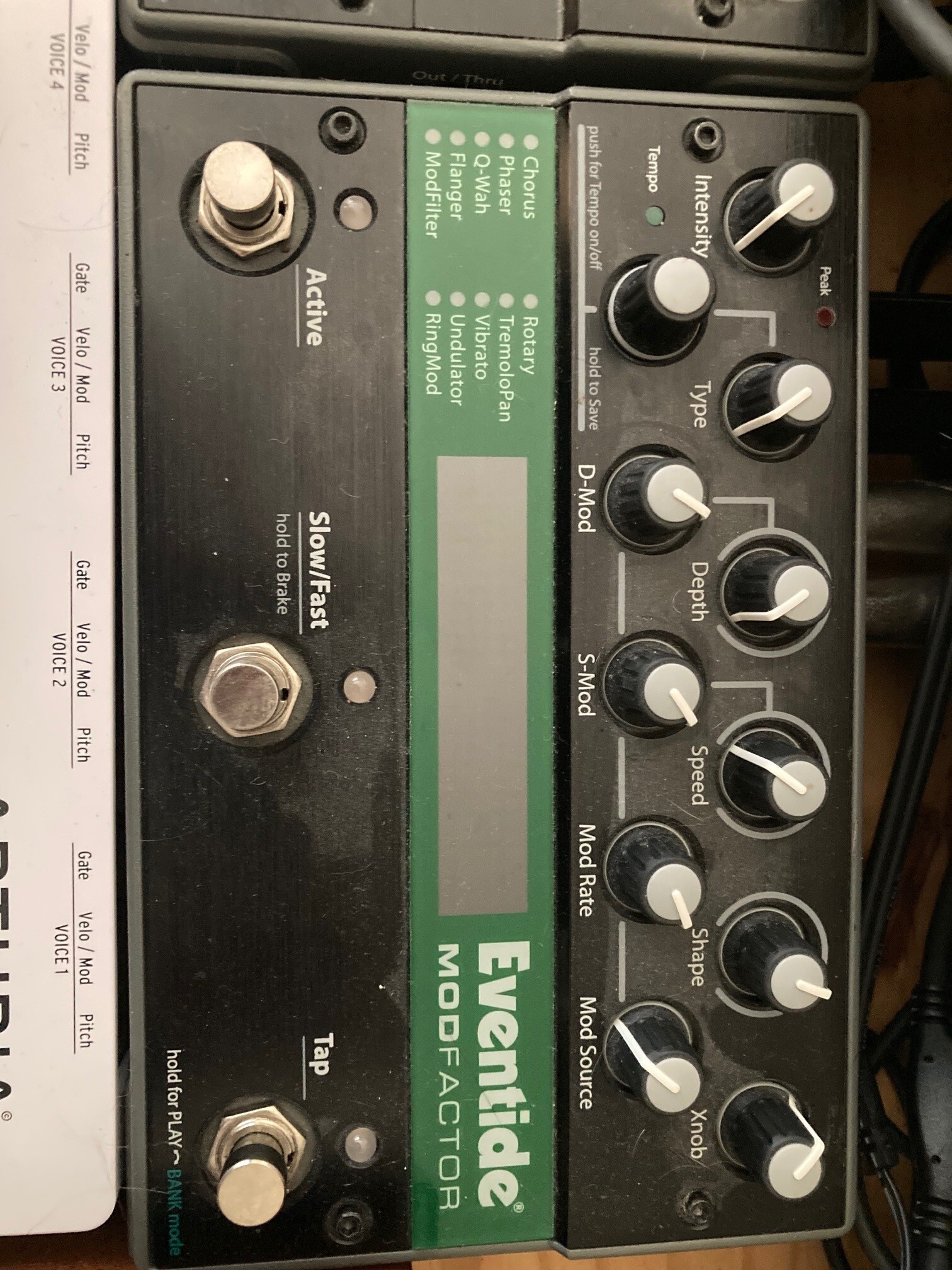 Vends Eventide ModFactor - Pédale multi-effets modulation