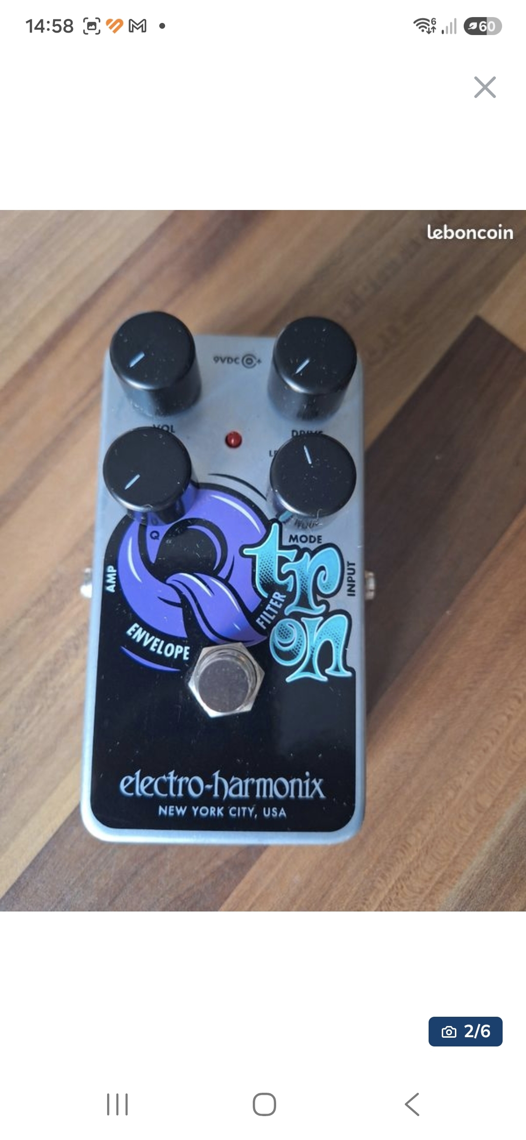 Electro-Harmonix Nano Q-Tron (37798)