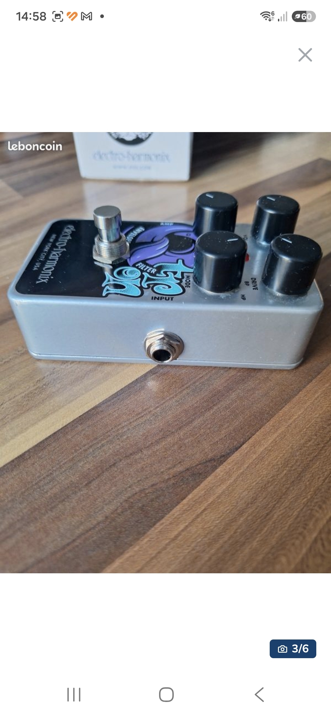 Electro-Harmonix Nano Q-Tron (5725)
