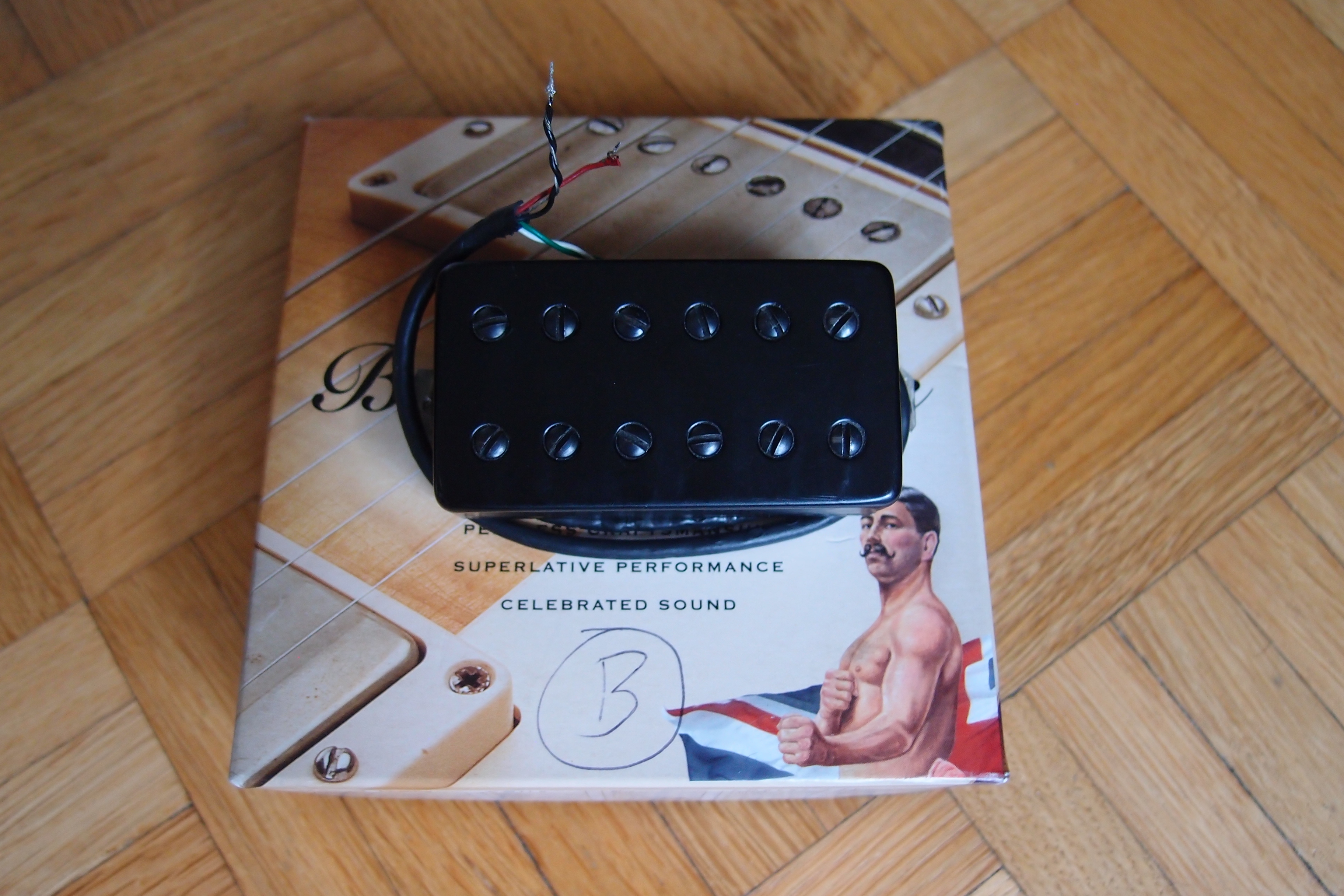 Vends humbucker Bare Knuckle Aftermath Bridge F-Spaced