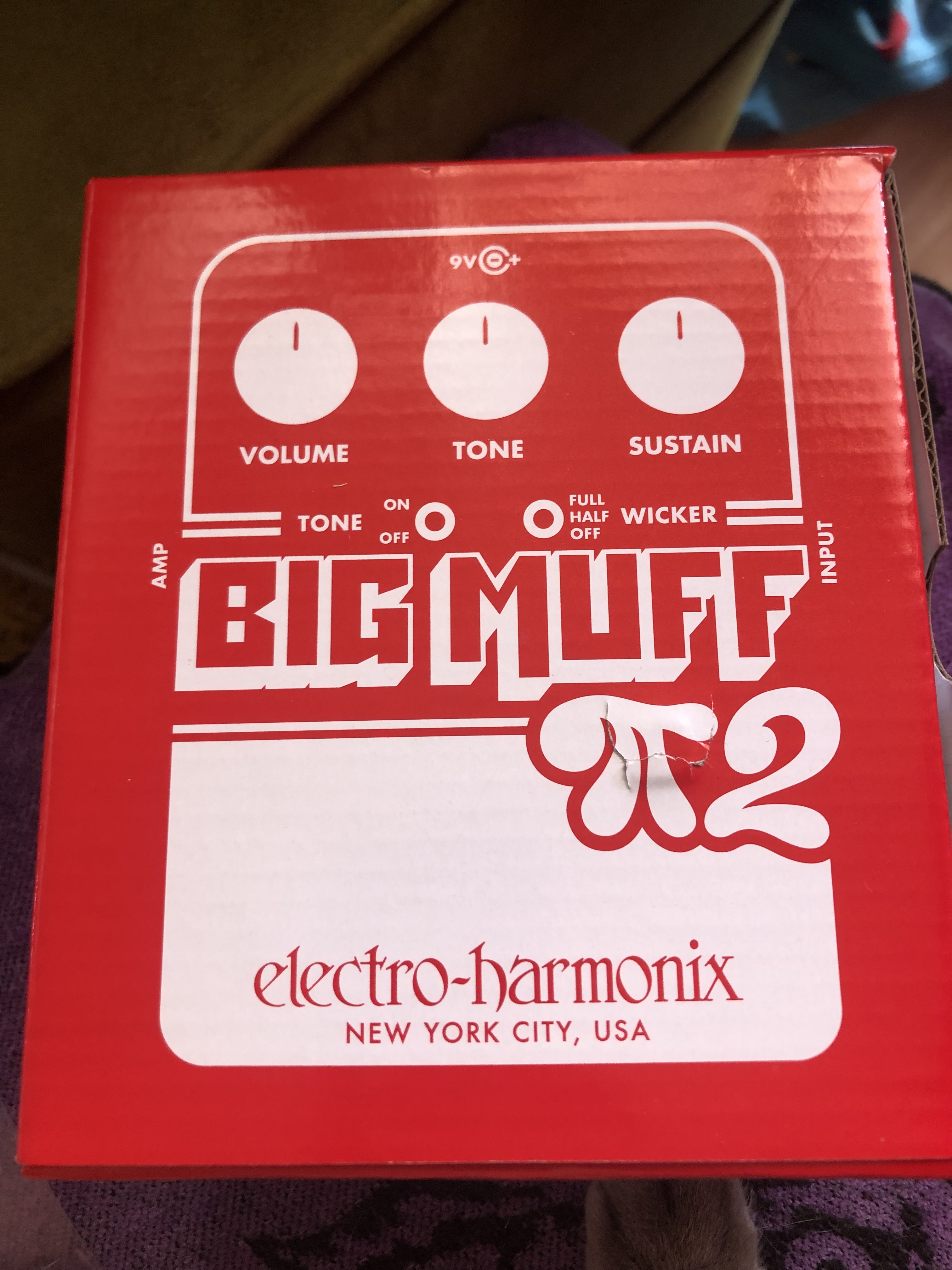 Electro-Harmonix Big Muff Pi 2 With Tone Wicker (90812)