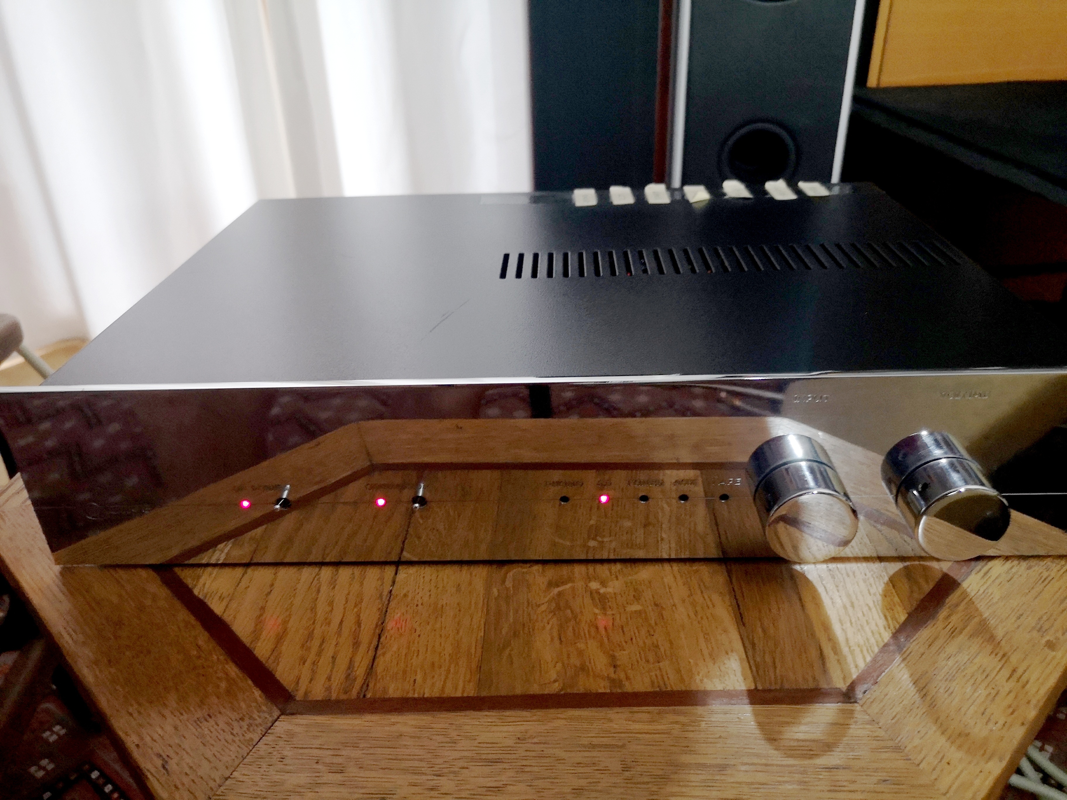 vds  ORANGE AUDIO préampli à tubes classe A, entrée phono MM - 1ère main - rarissime
