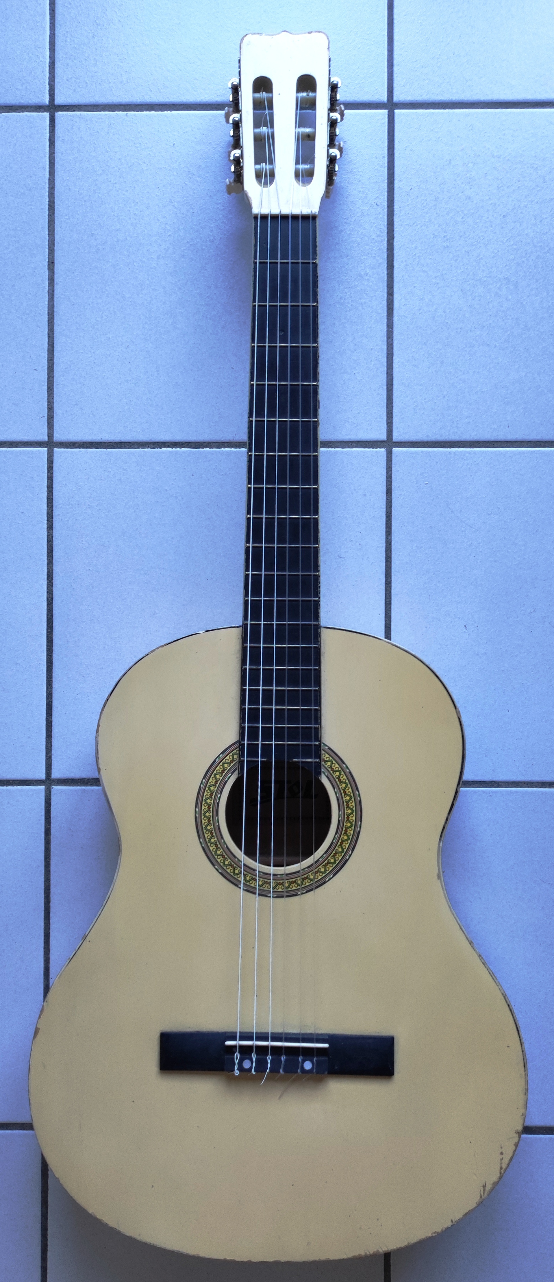 Guitare Classique Blanche Facile à Jouer