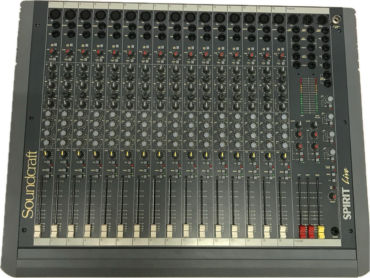 Vend Soundcraft Spirit Live 16 à réviser 