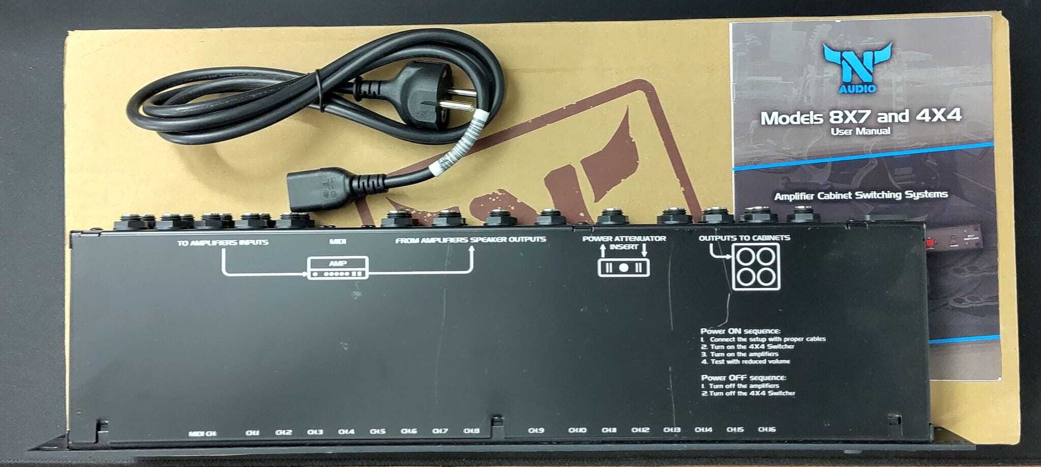 N-Audio 8X7 amp cabinet switcher (3868)