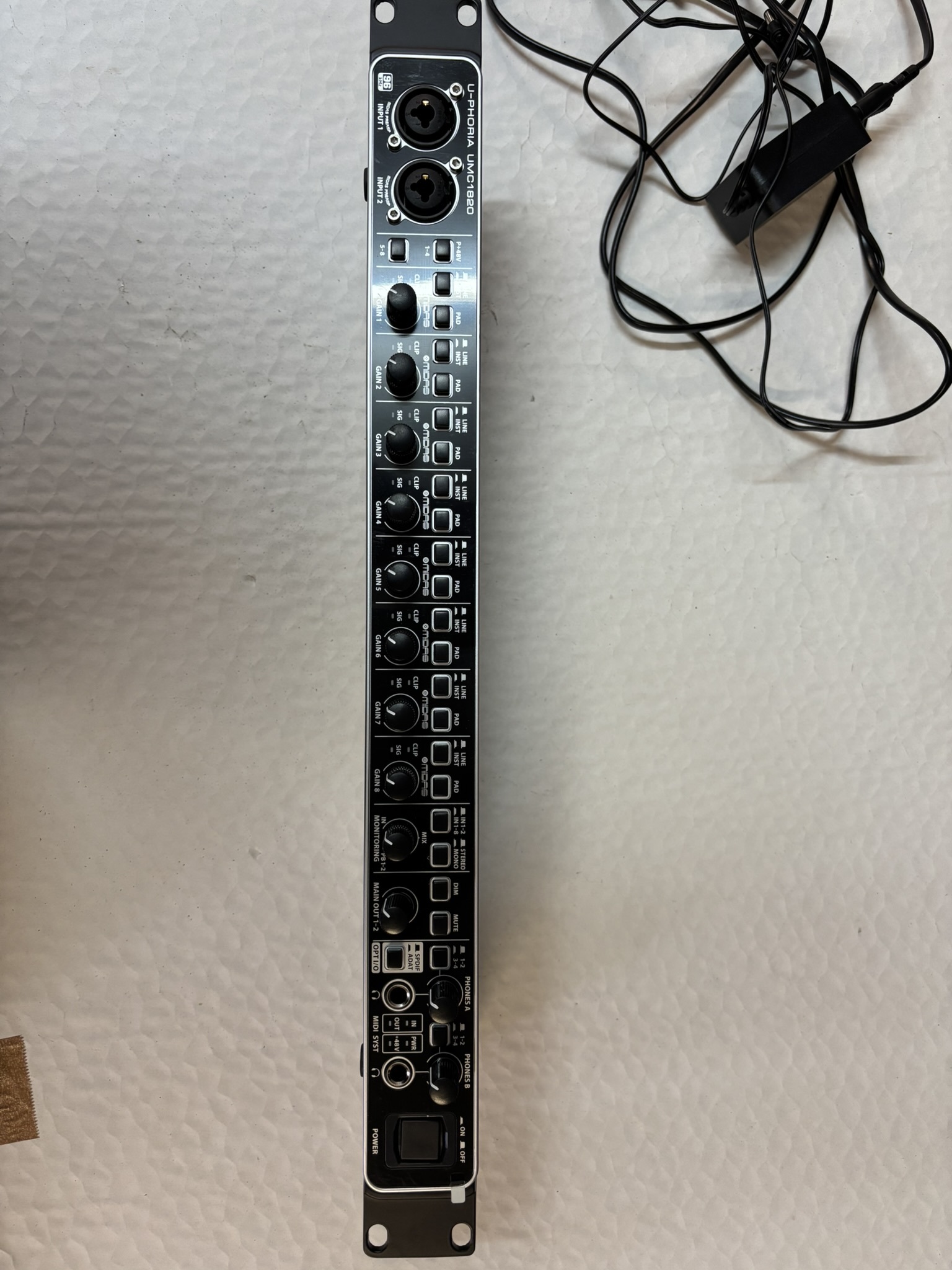 Interface audio usb 2.0 18x20