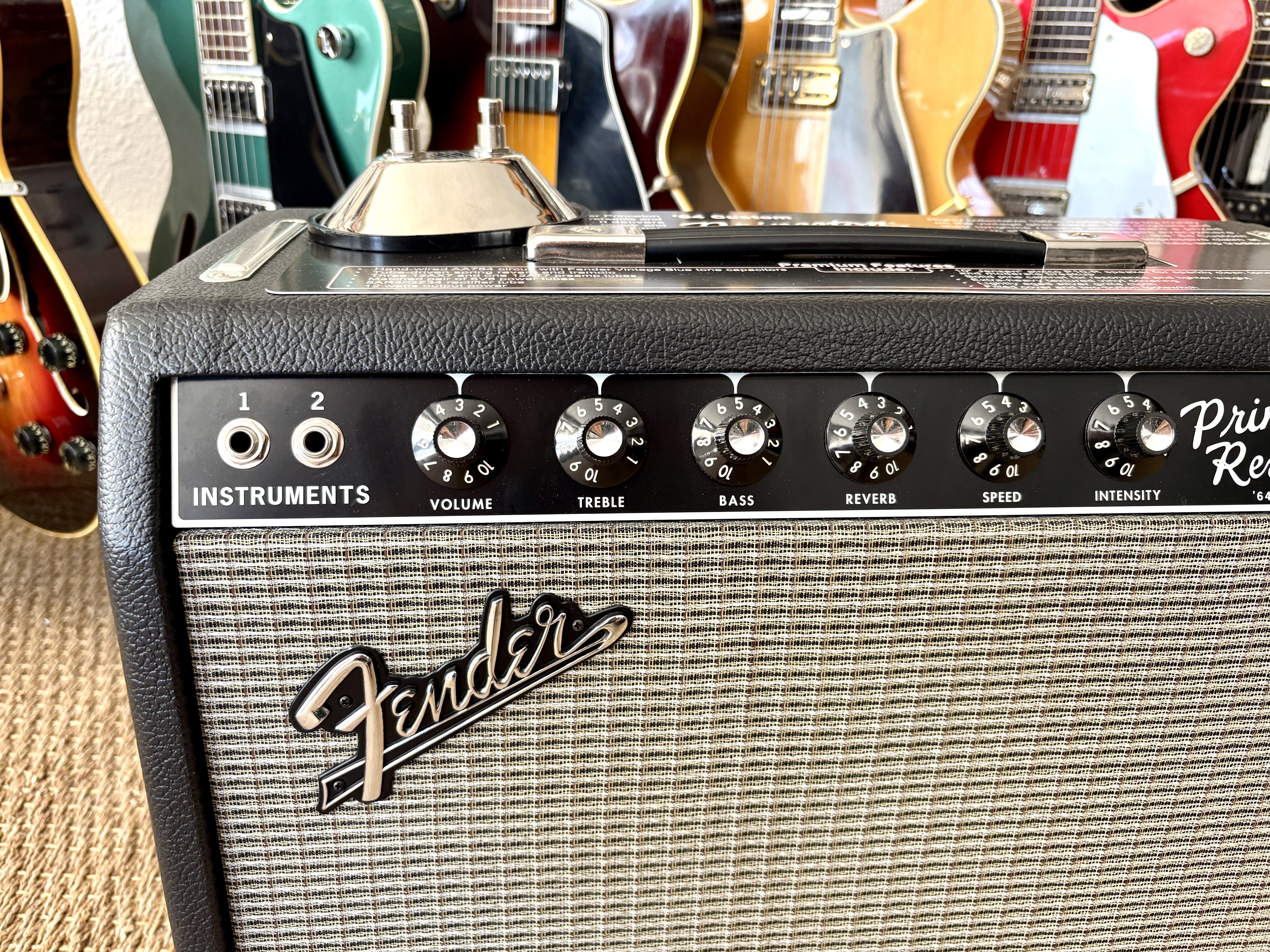 Fender Princeton Reverb ’64 Custom Blackface 2025