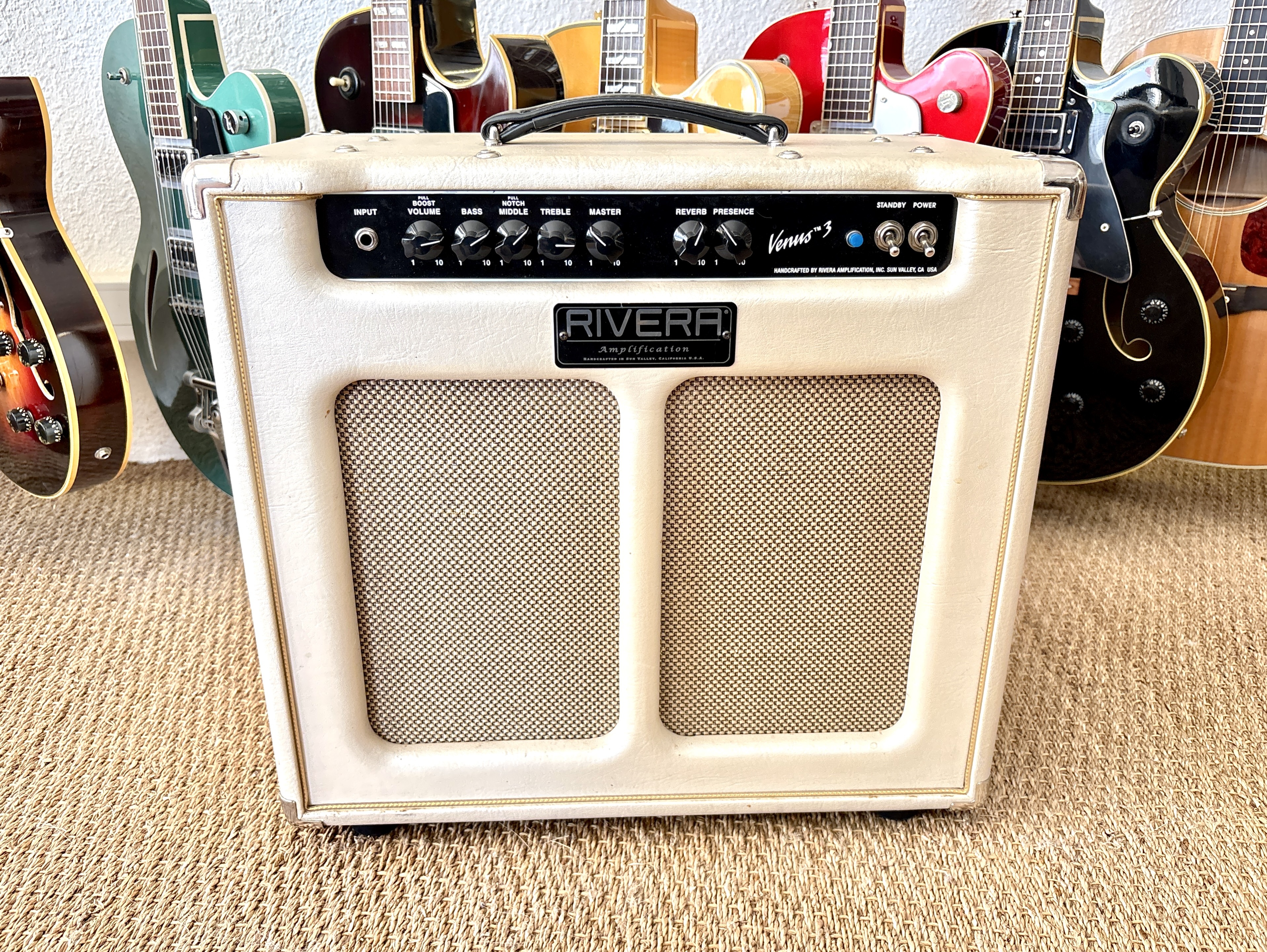 Rivera Venus 3 Combo Pearl White