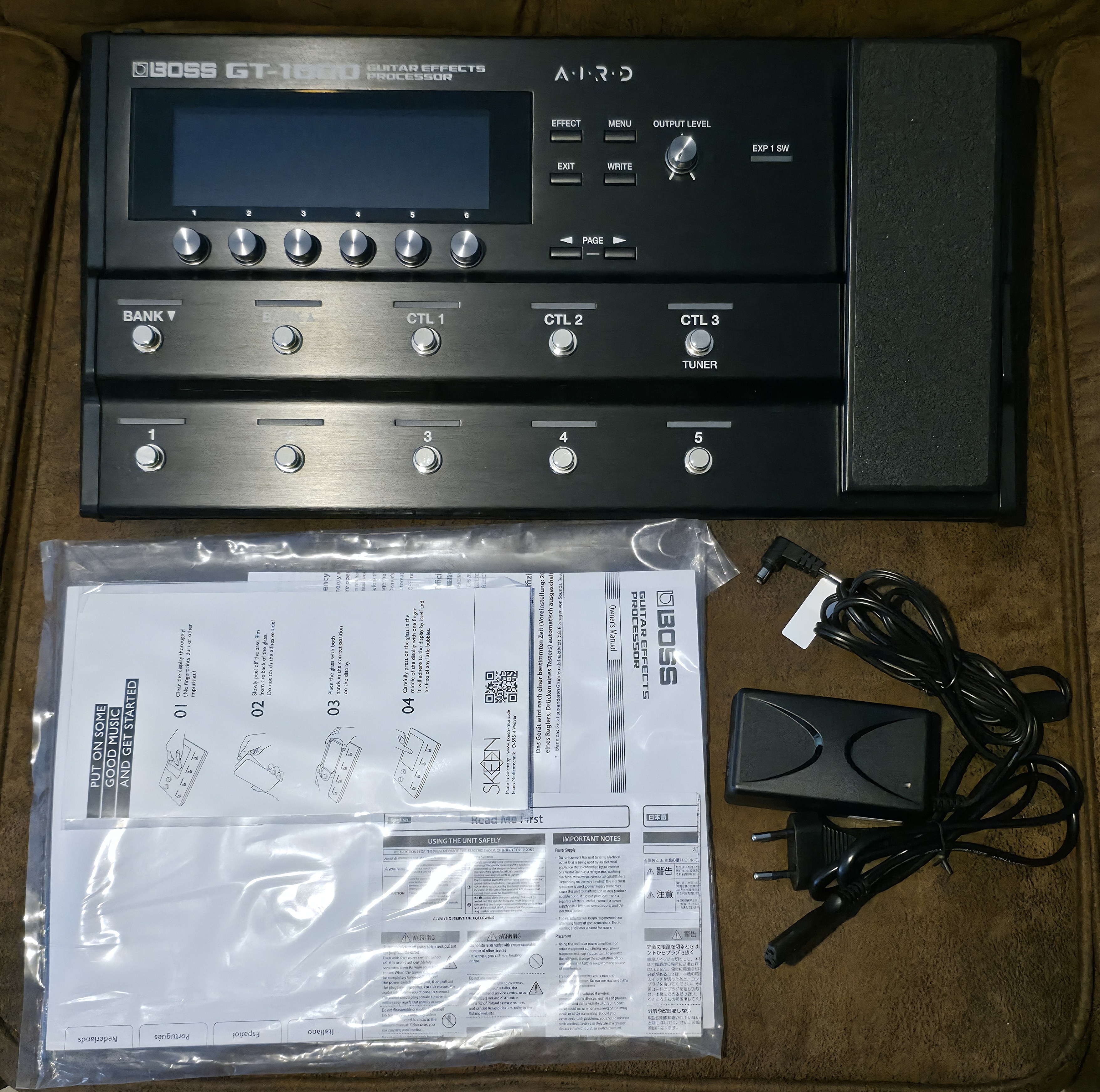 Pédalier multieffet Boss GT-1000