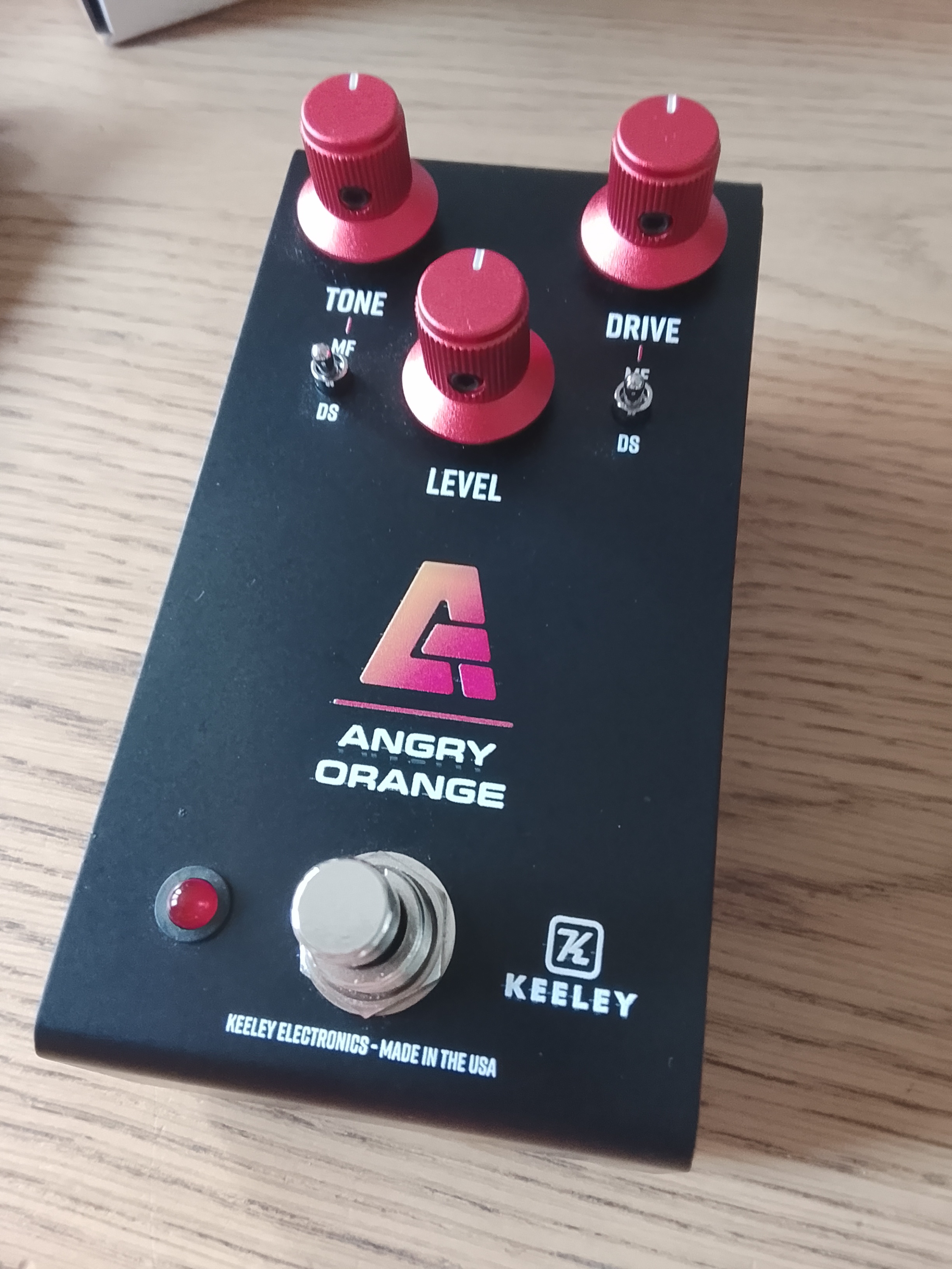 Keeley Angry Orange 4-in-1 Distortion/Fuzz.