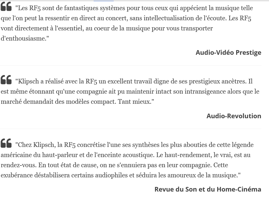 RF5 Presse