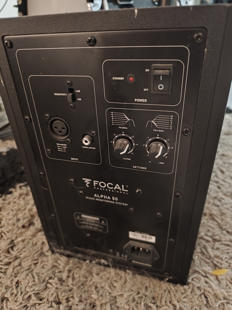 focal arrière