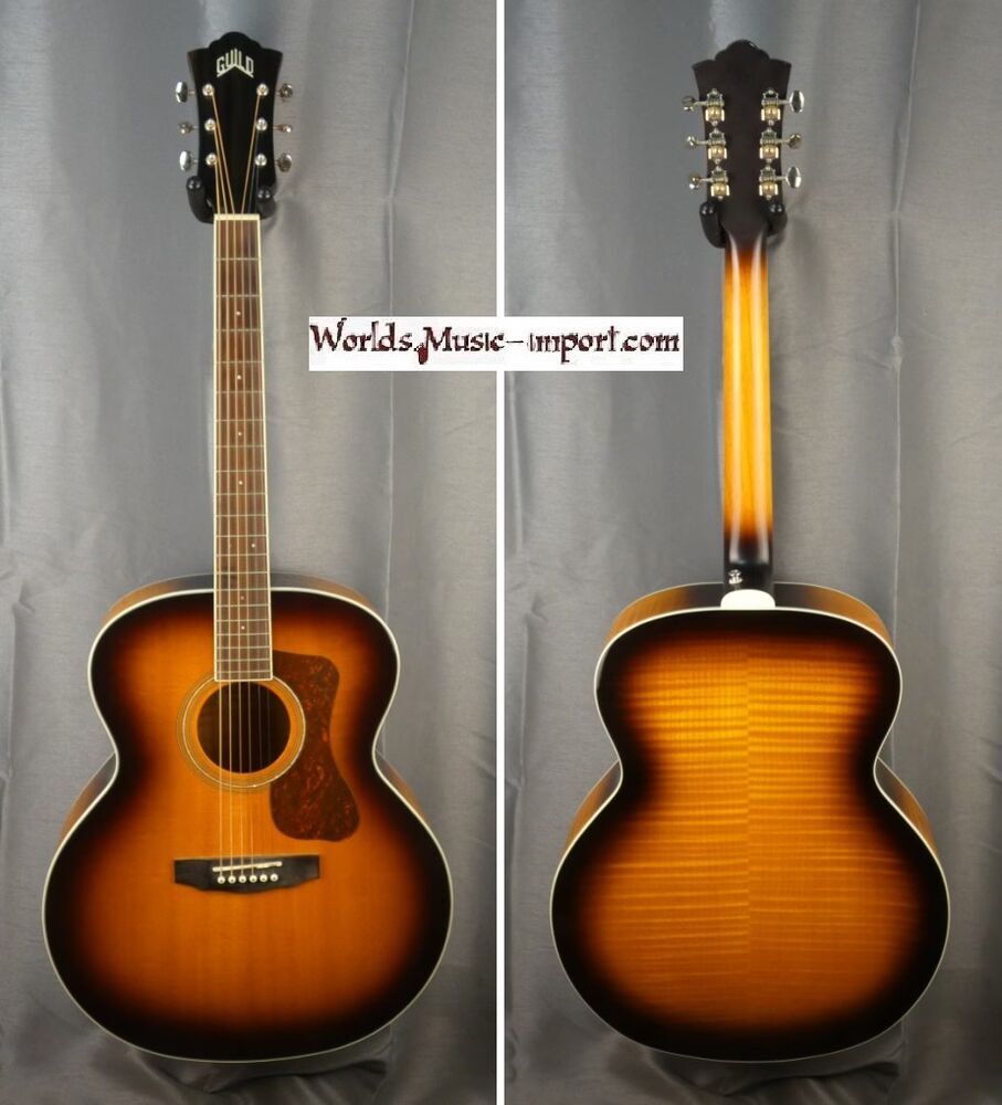 GUILD Jumbo F250E Deluxe Electro Antique Sunburst