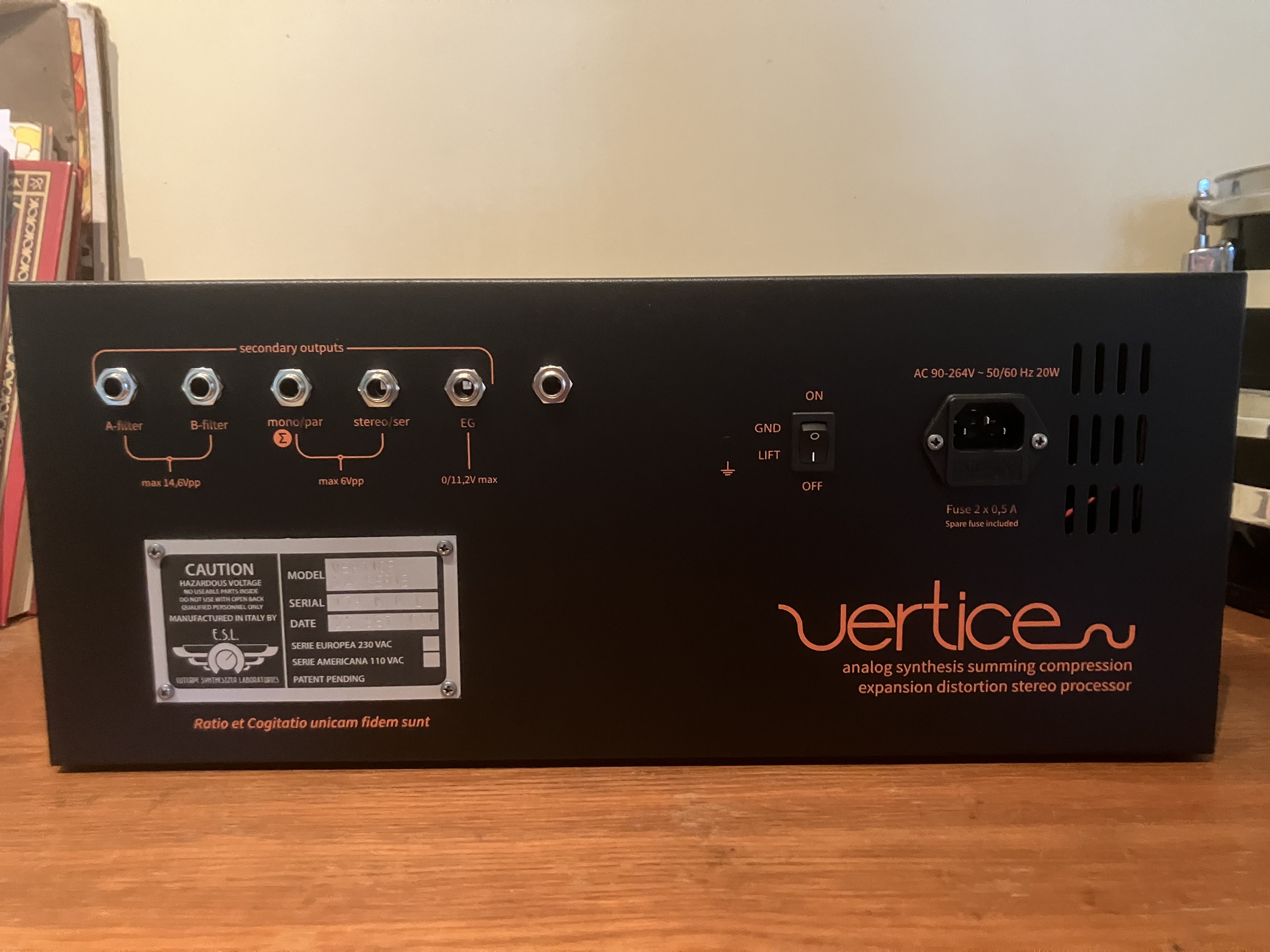 Euterpe Vertice analog filterbank (72374)