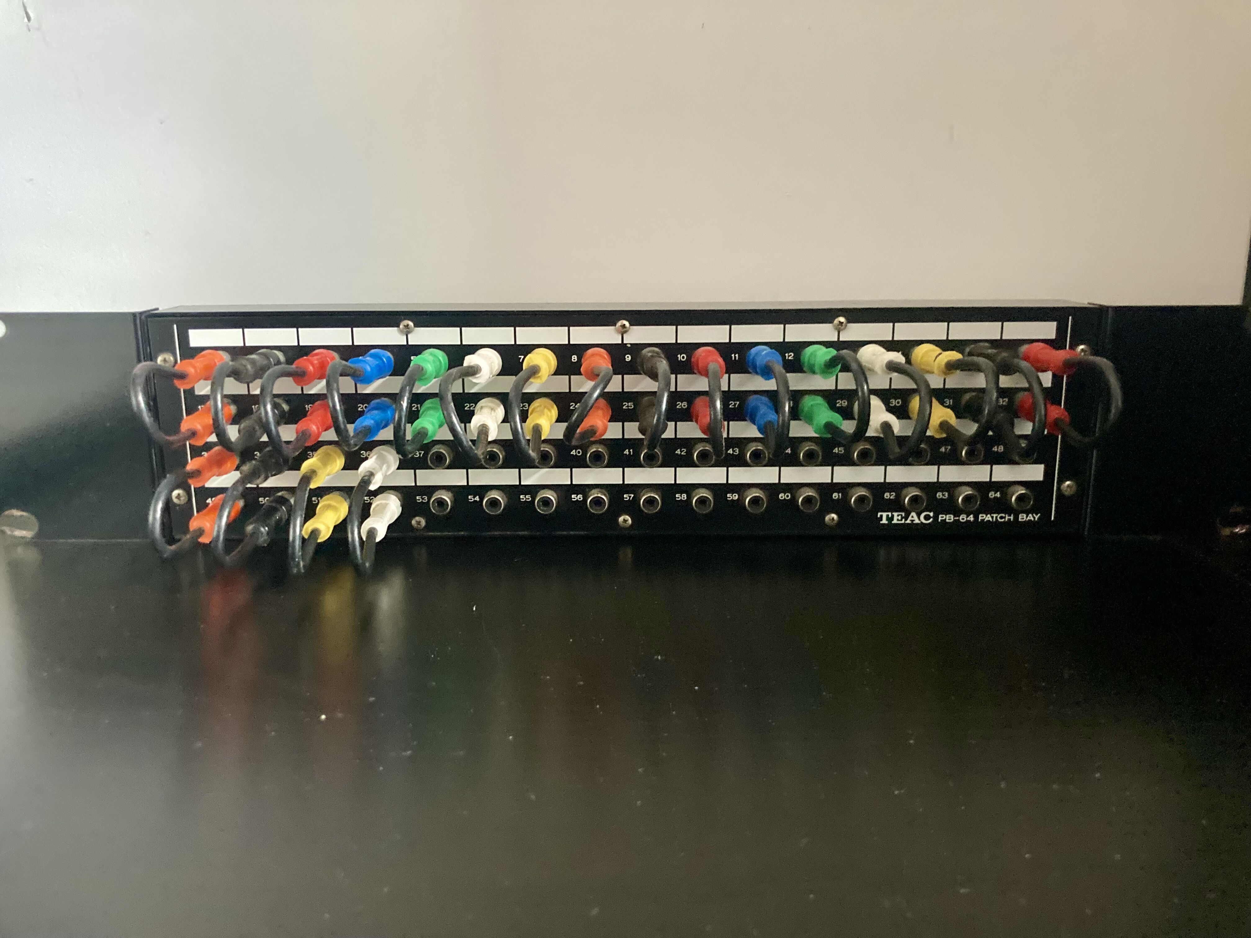 PATCH BAY RCA TEAC PB64