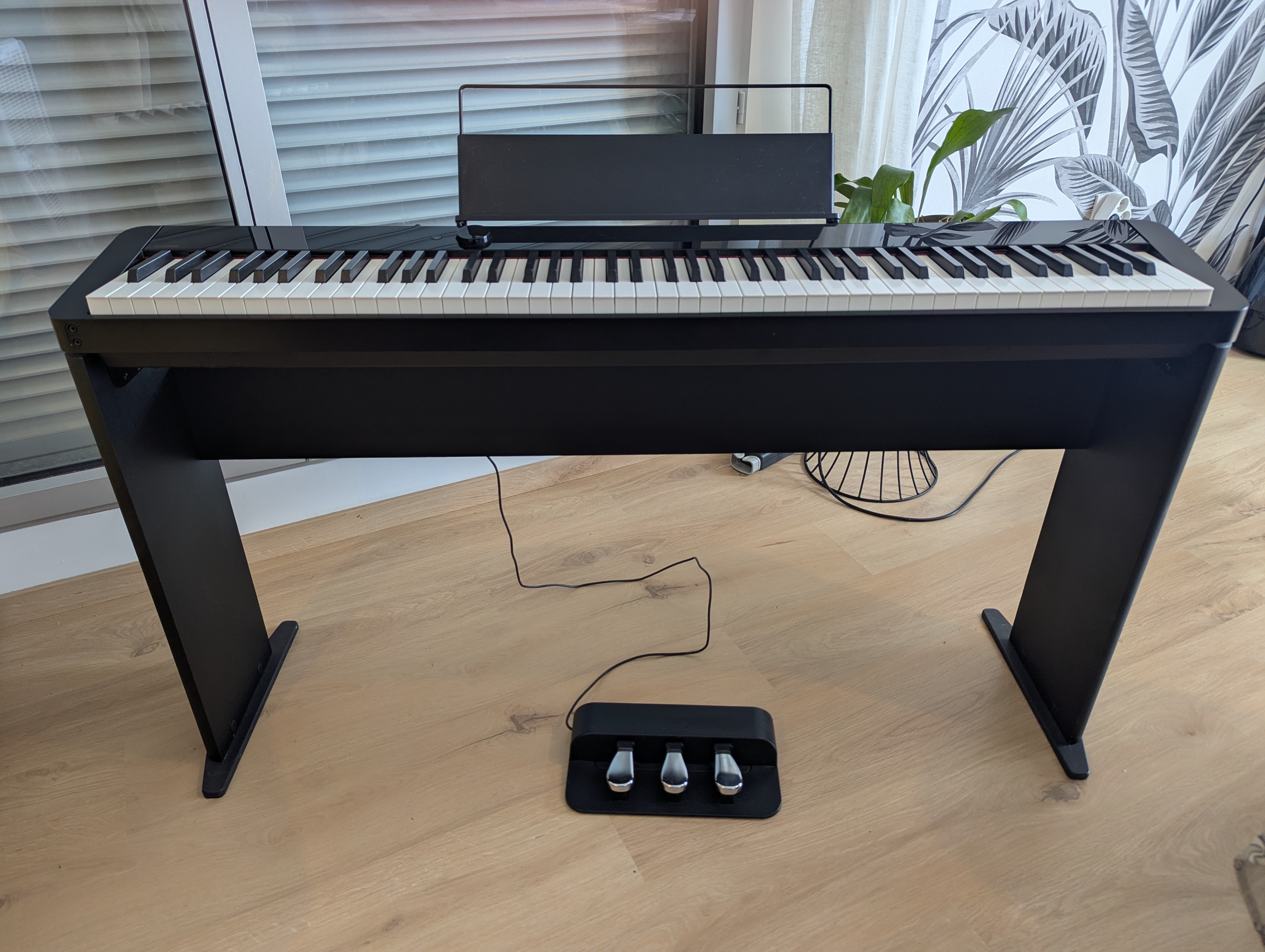 Vends piano Casio Priva PX S1000 avec stand et pedalier