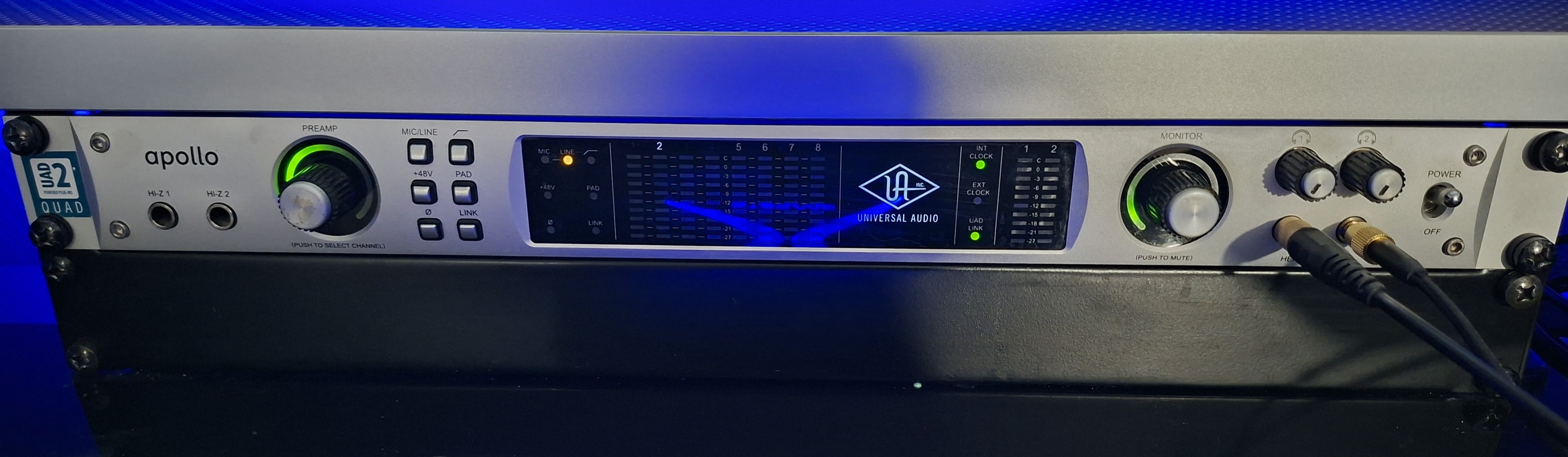 Vends Universal Audio Apollo QUAD – Interface audio avec 4 DSP UAD 