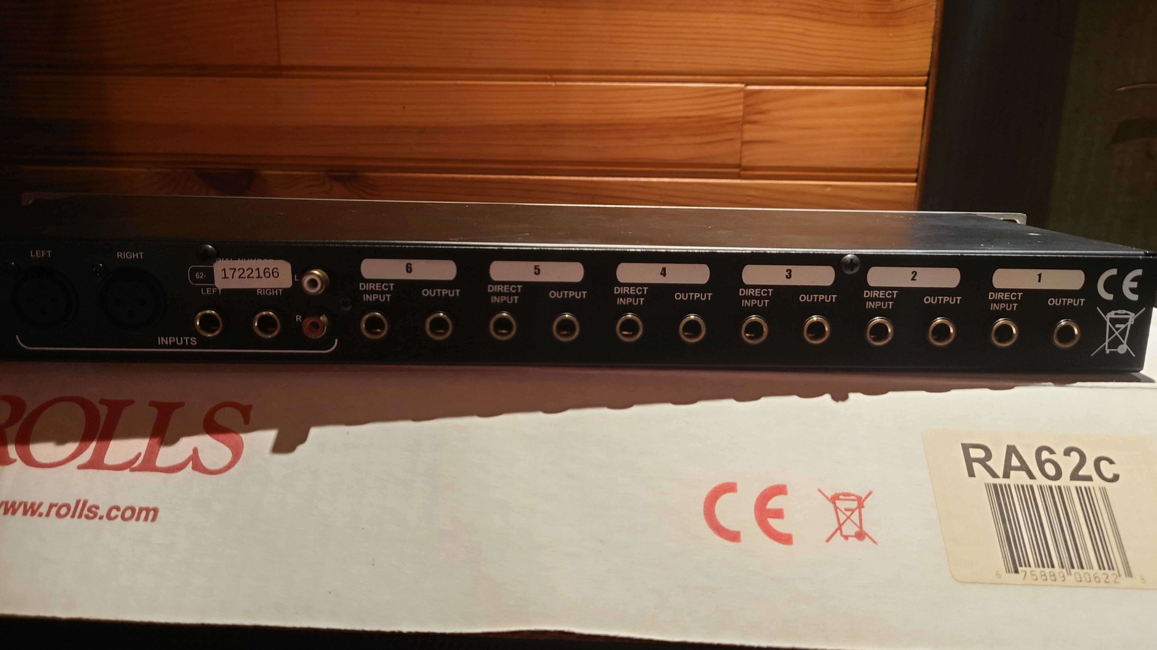 Vds ampli casque Rolls RA 62c