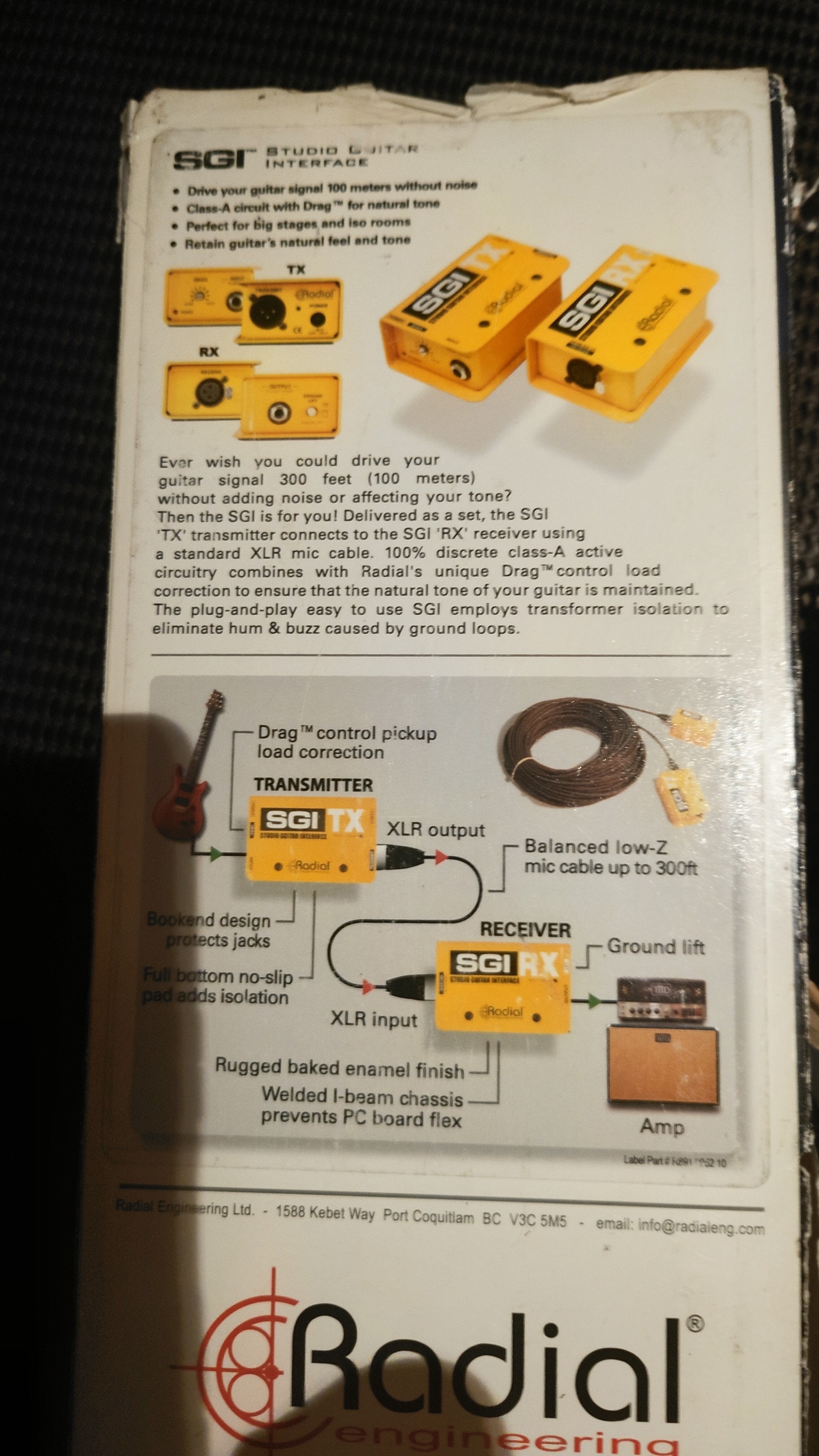Radial Engineering SGI (50593)