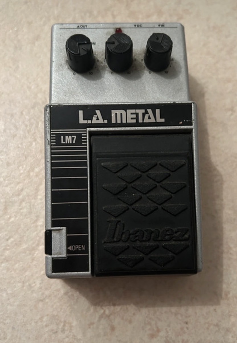 Pedale ibanez lm7 L.A. Metal