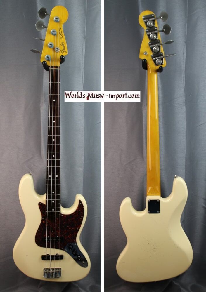 FENDER Jazz Bass JB'62-US 2001 White japan import