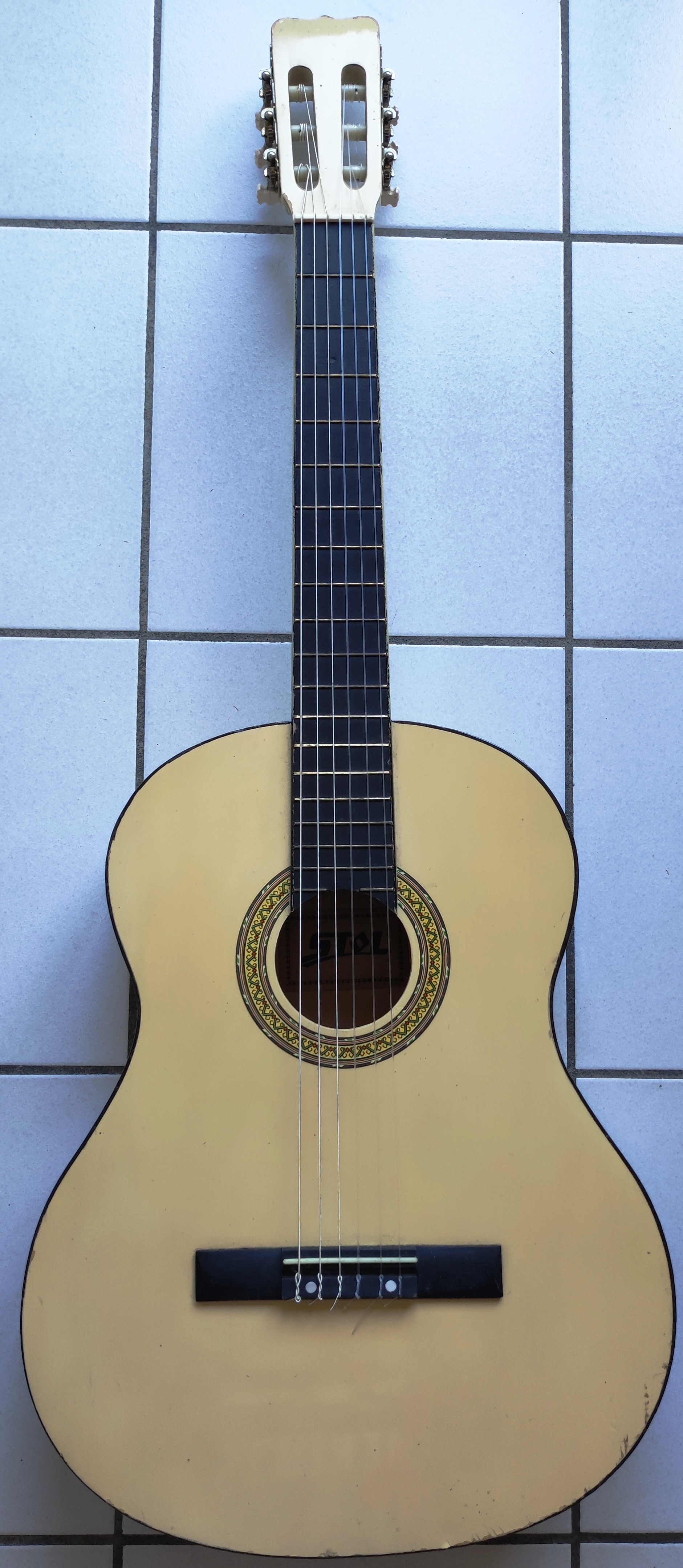 Guitare Classique Blanche Facile à Jouer