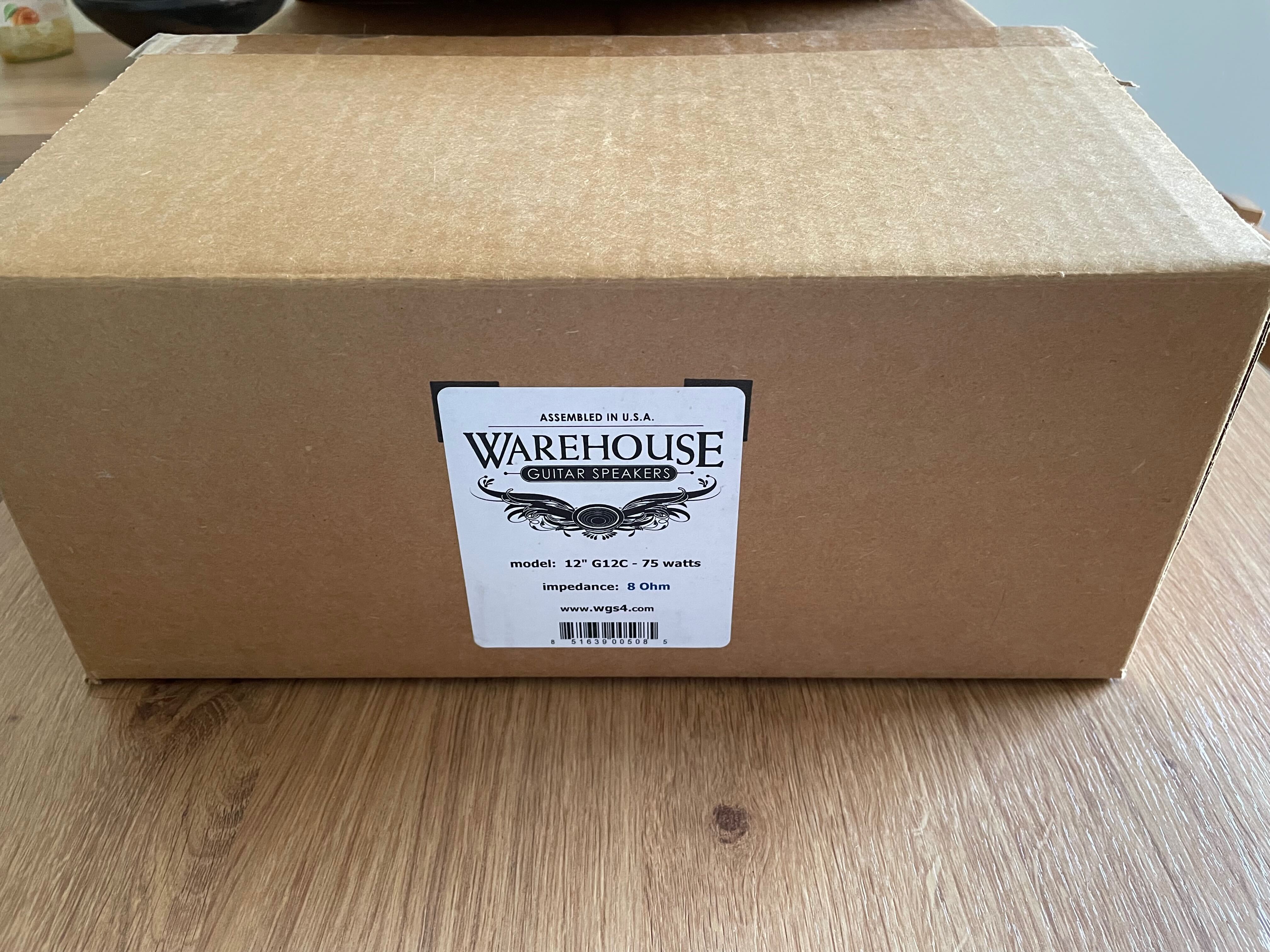 WGS Warehouse G12C - 12'' - 8 Ohm - 75W