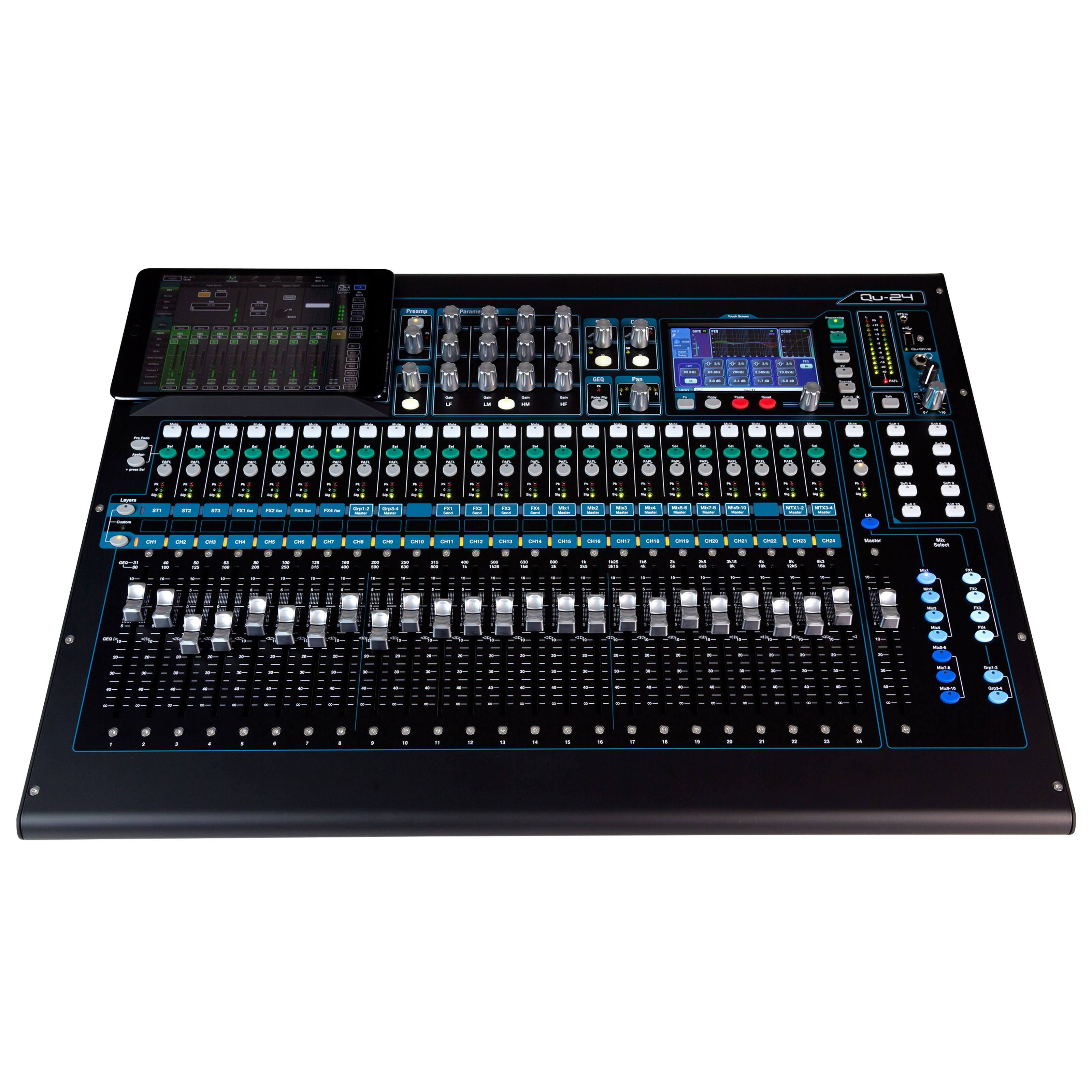 vds Allen & Heath QU24 chrome edition modèle expo