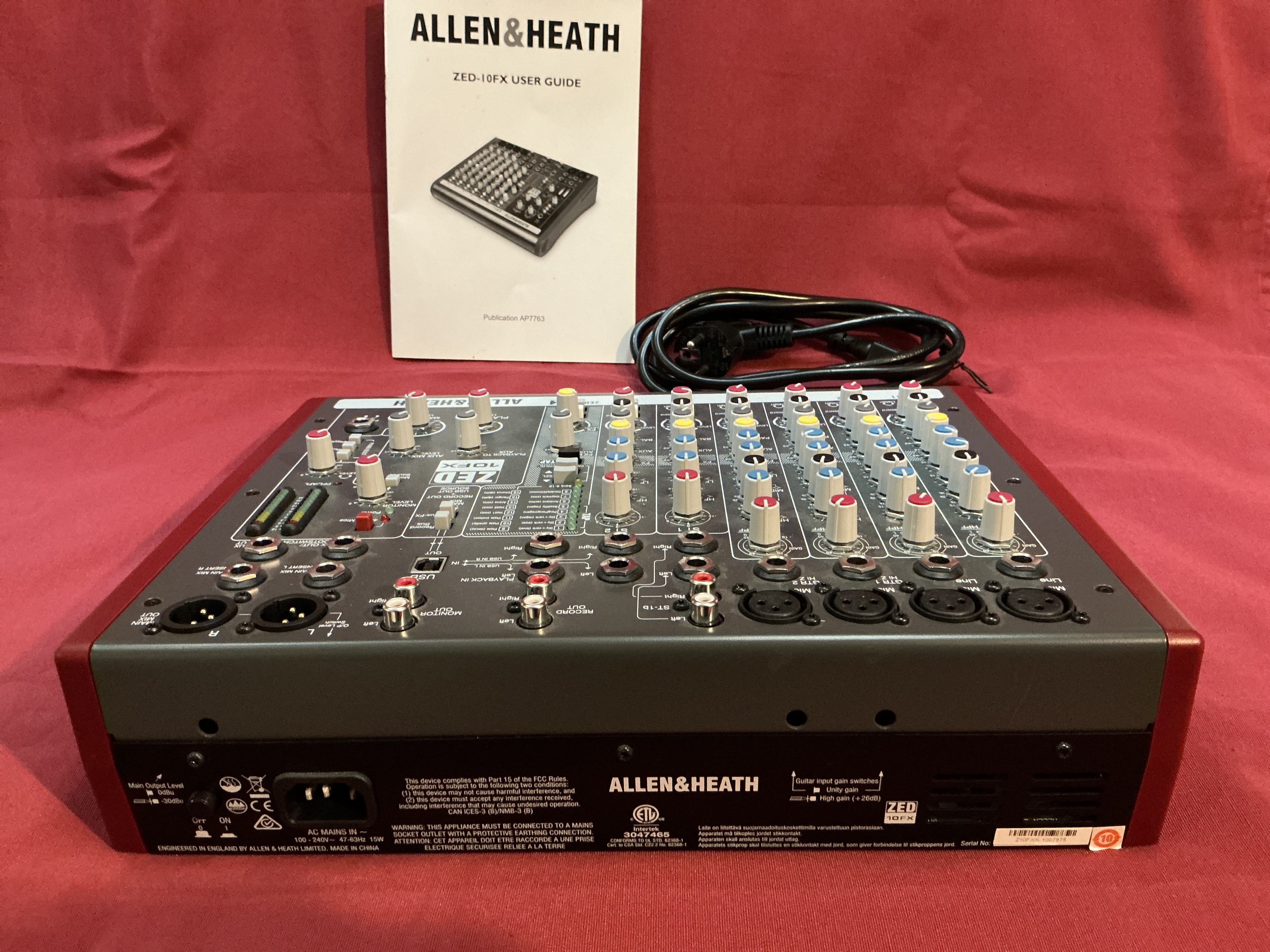 Allen & Heath ZED-10FX (24588)