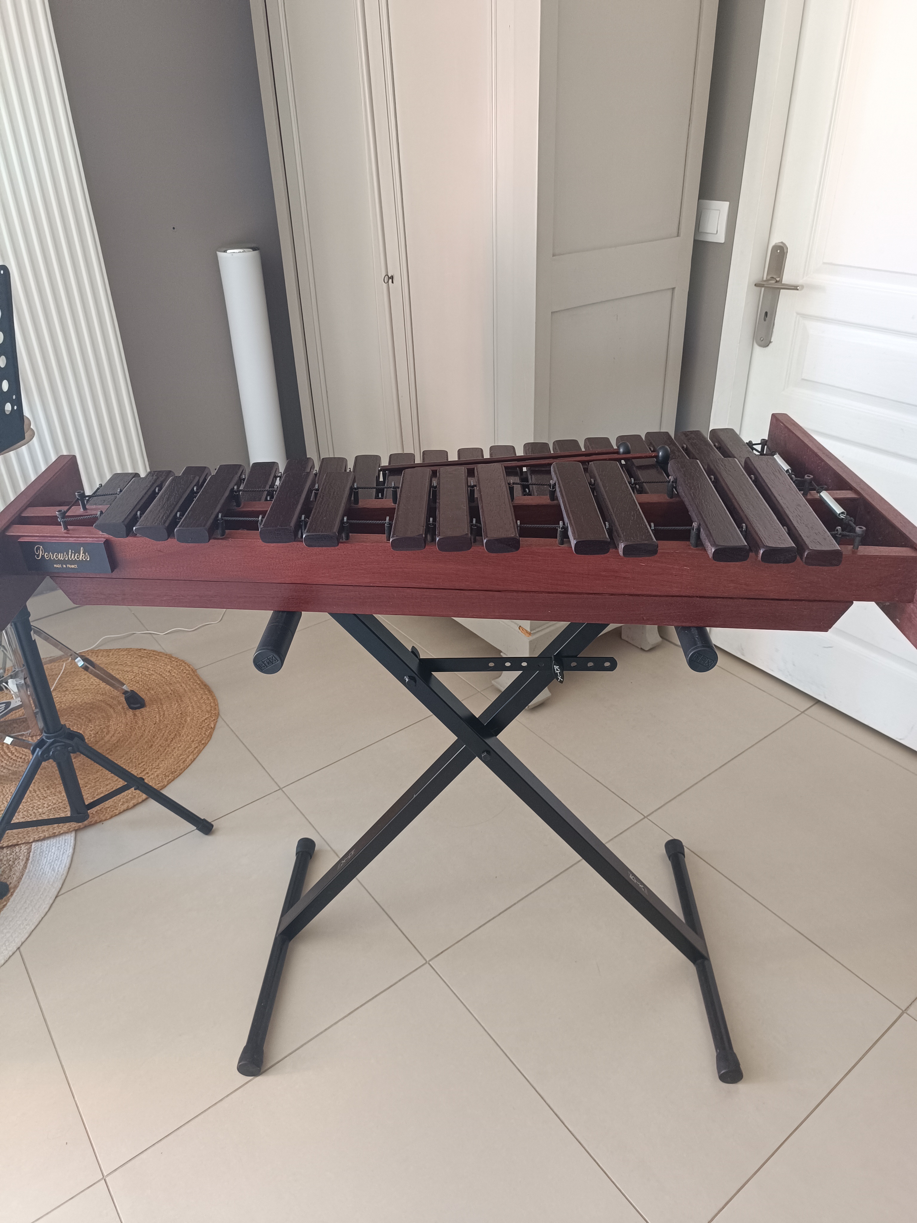 Xylophone d'étude, professionnel/conservatoire 3 octaves de la marque Percusticks (Made in France) 