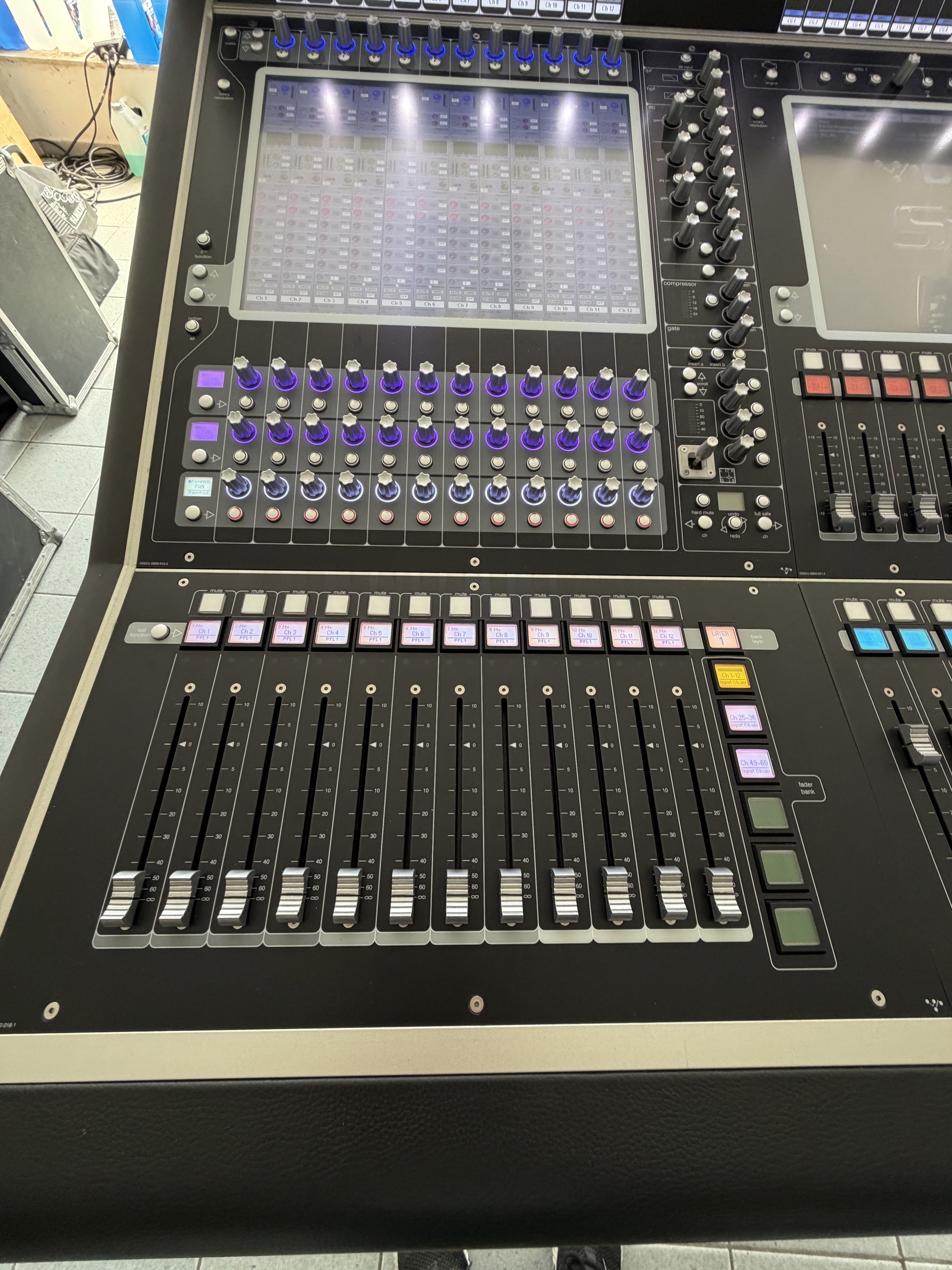 Digico Sd7 surface en flight case 