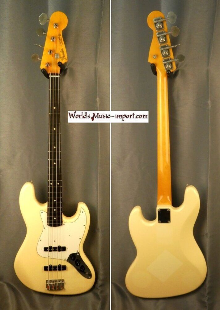 FENDER Jazz Bass JB'62-US VWhite 1999 Japon import