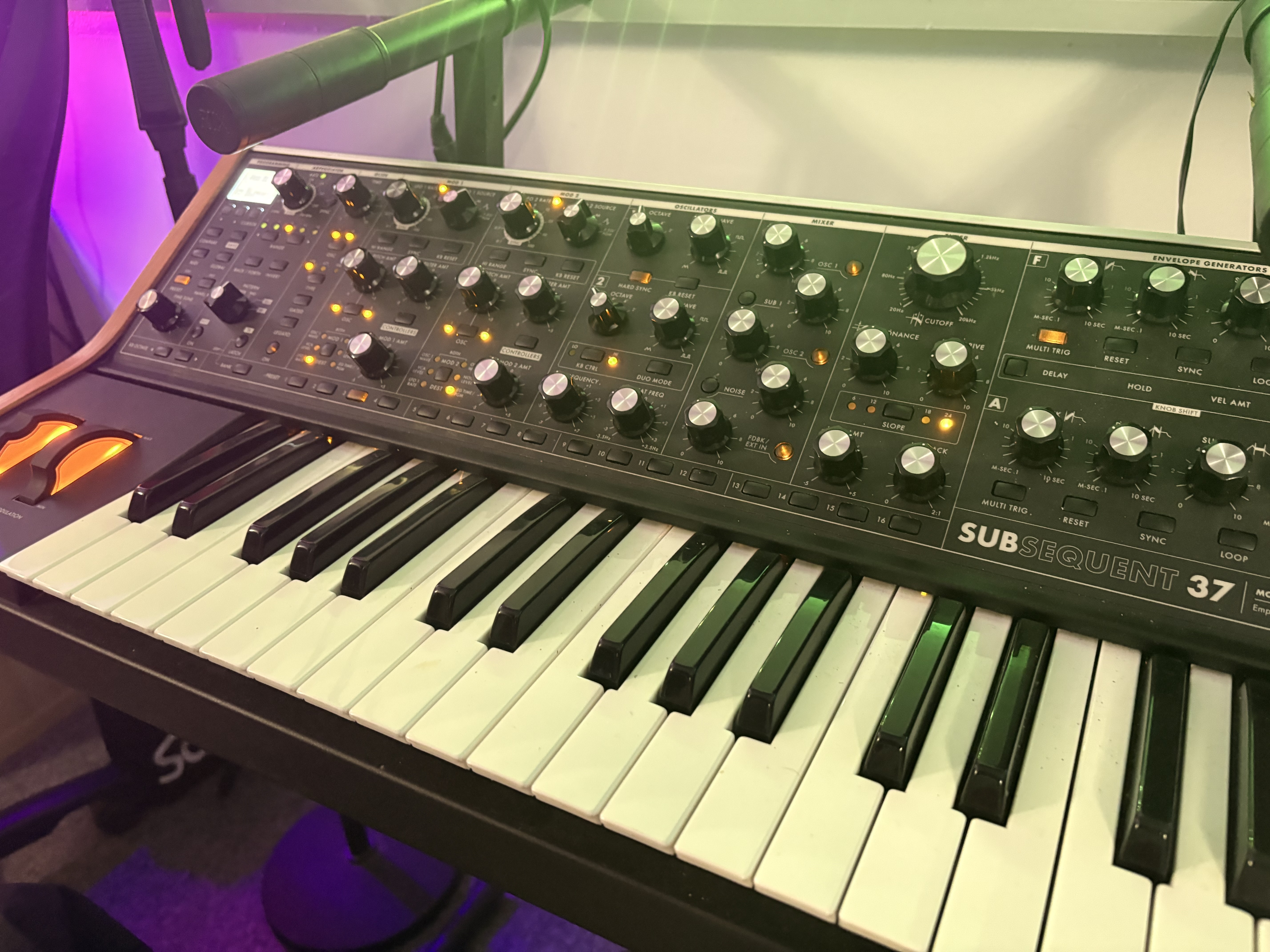 Moog Sub 37 + Decksaver