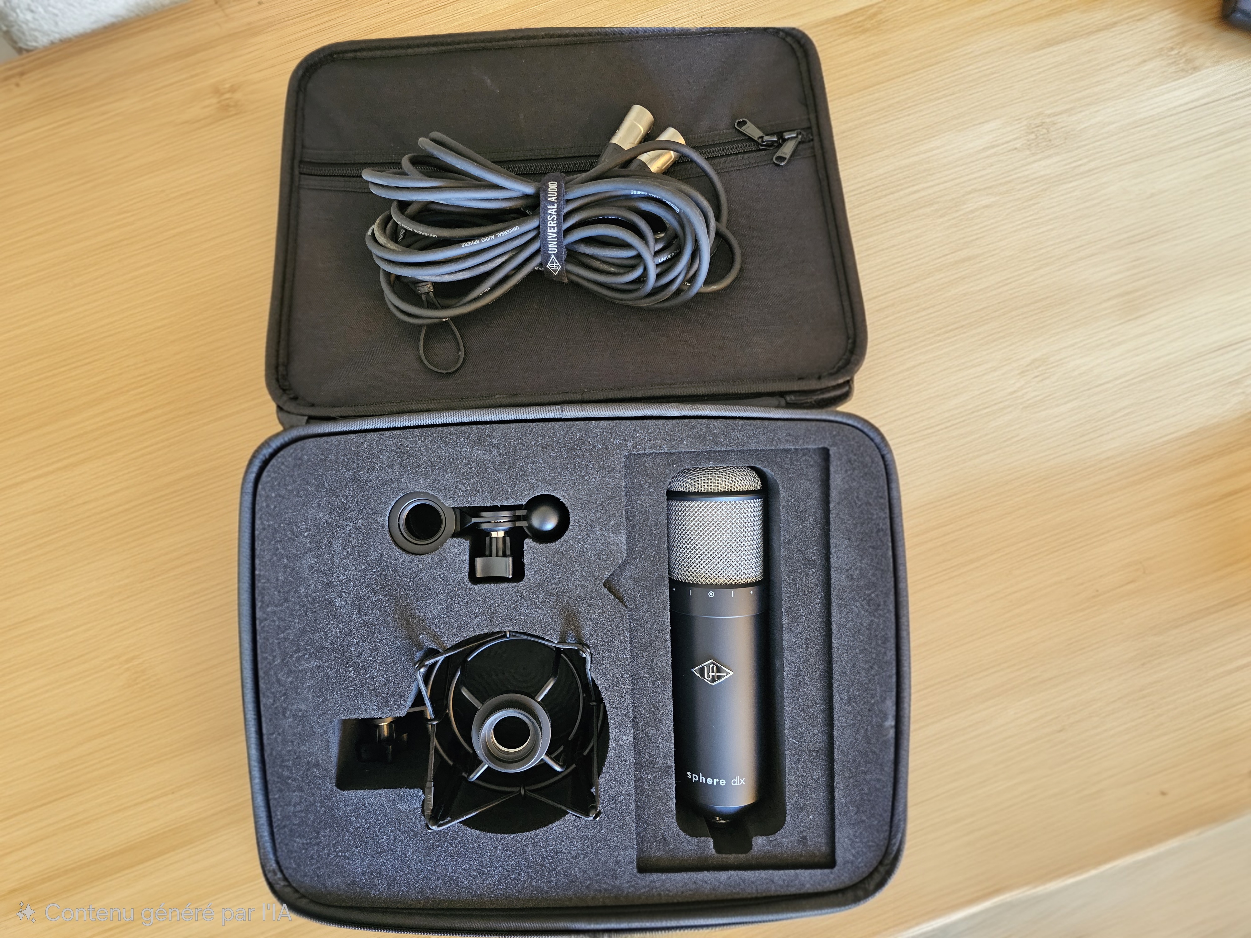 Micro pro UAD DLX sphère stéréo comme neuf + émulation de 38 micros légendaires