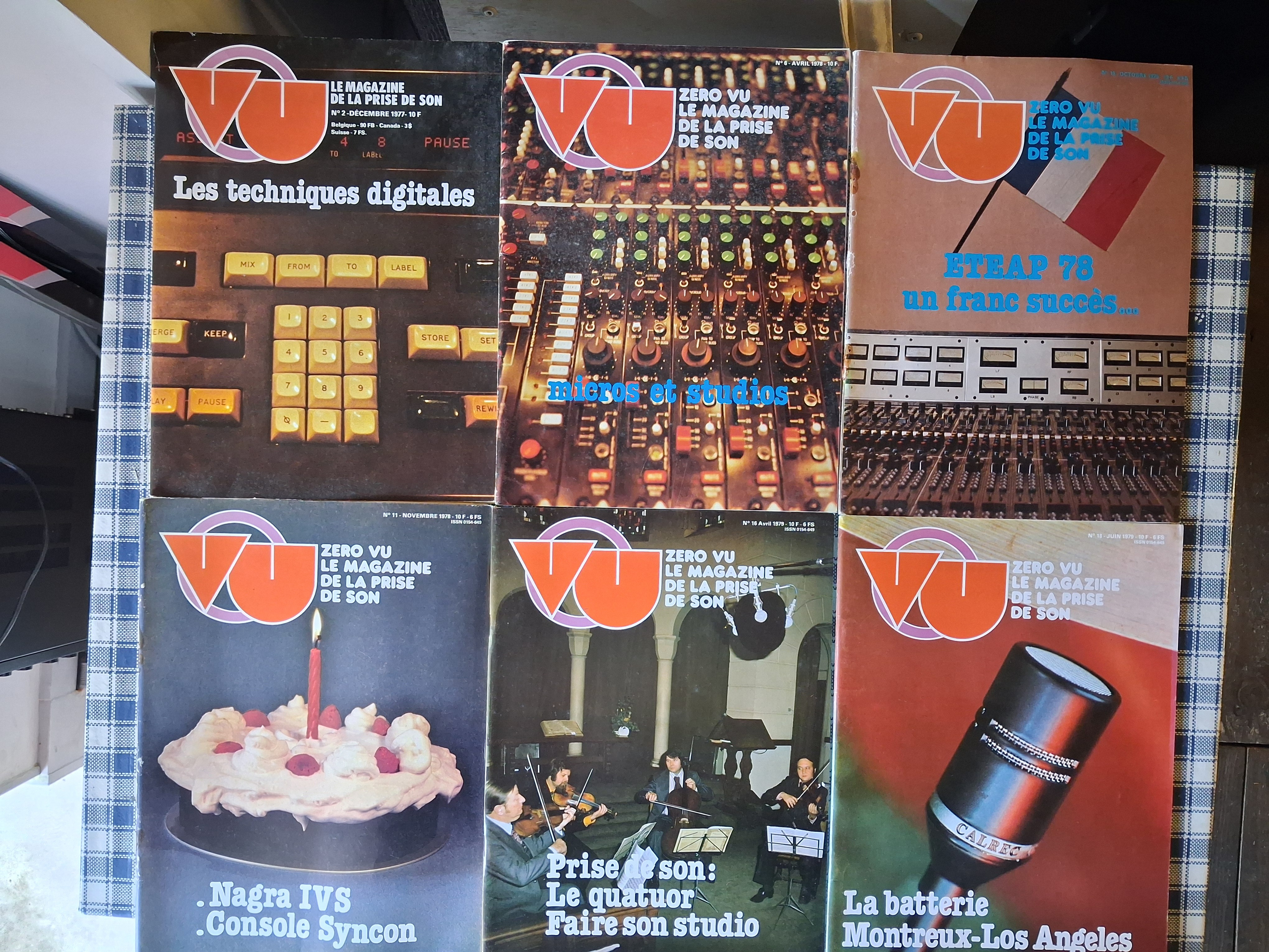 recherche revue magazine " 0 VU "