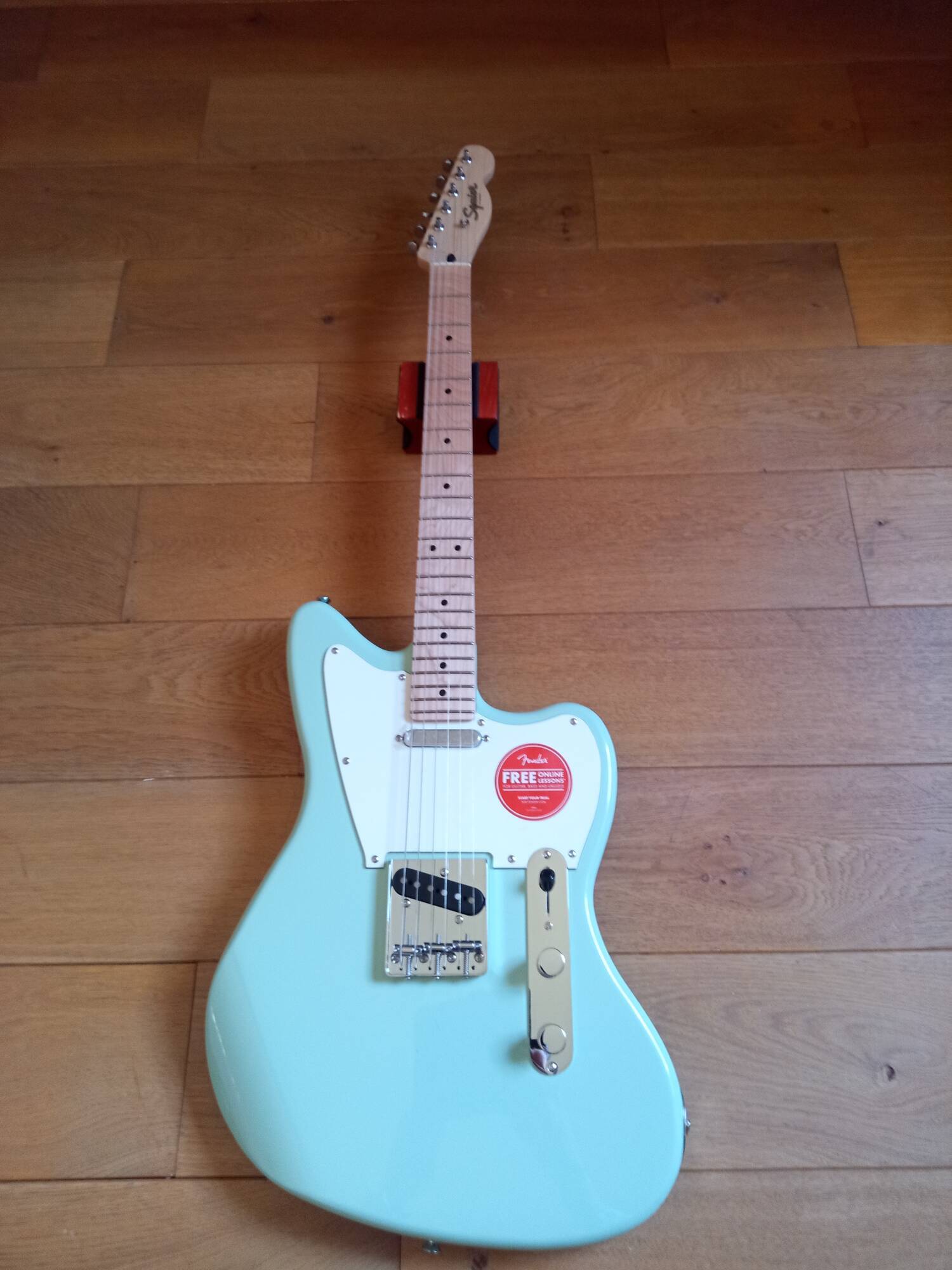 Squier Paranormal Offset Telecaster MN - Surf Green (série 1, état neuf)