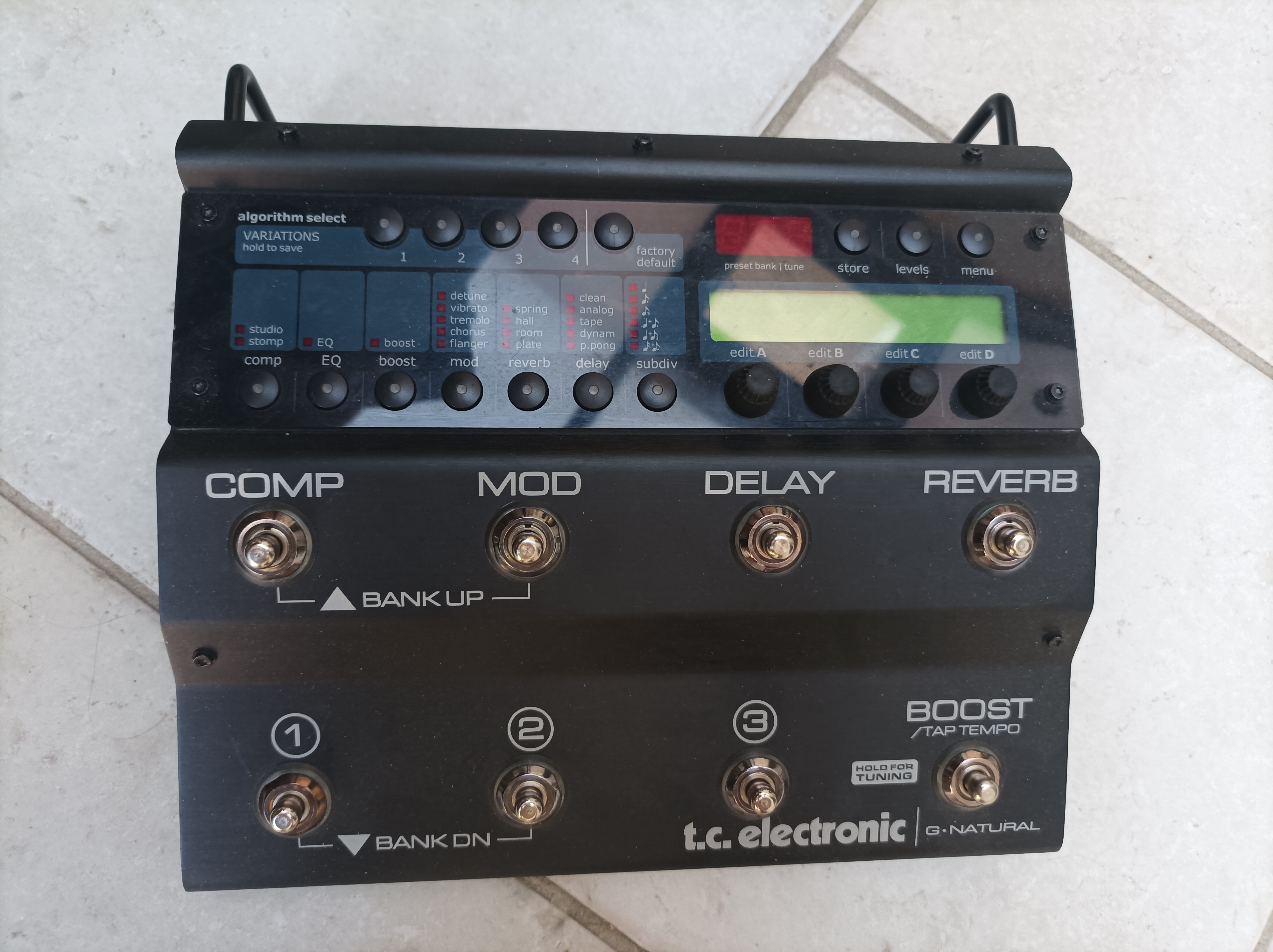 Multi effets pour Guitare acoustique