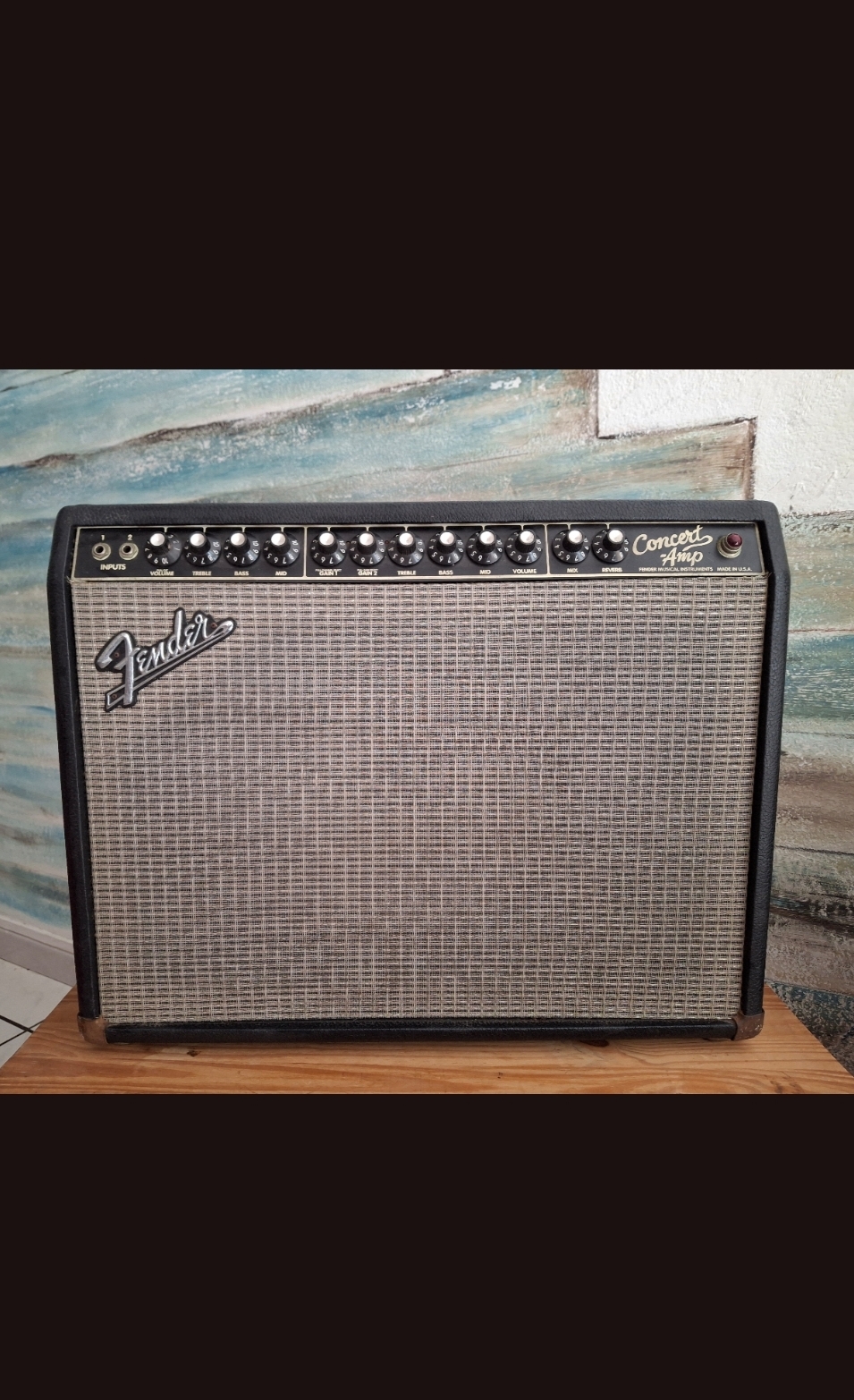 Ampli Guitare Fender Concert Amp Tout Lampes - ÉTAT NEUF (1996)