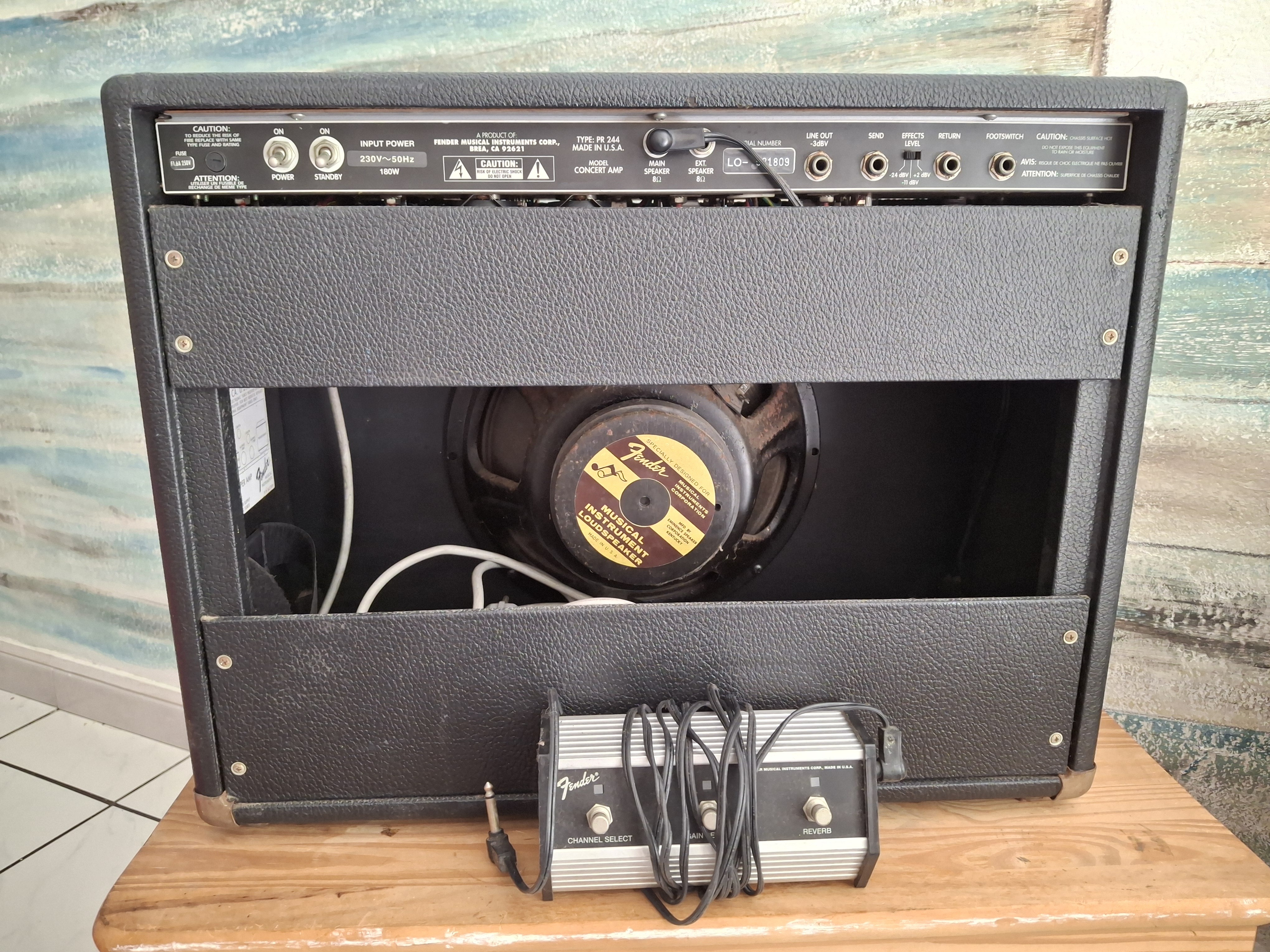 Ampli Fender 80W lampe 2 (1)