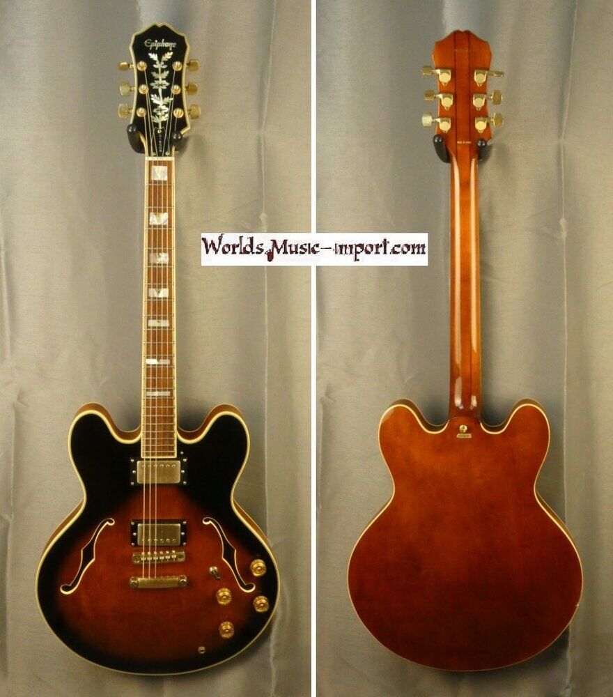 Epiphone GIBSON Sheraton II VSB 1992 Korea Import Japon