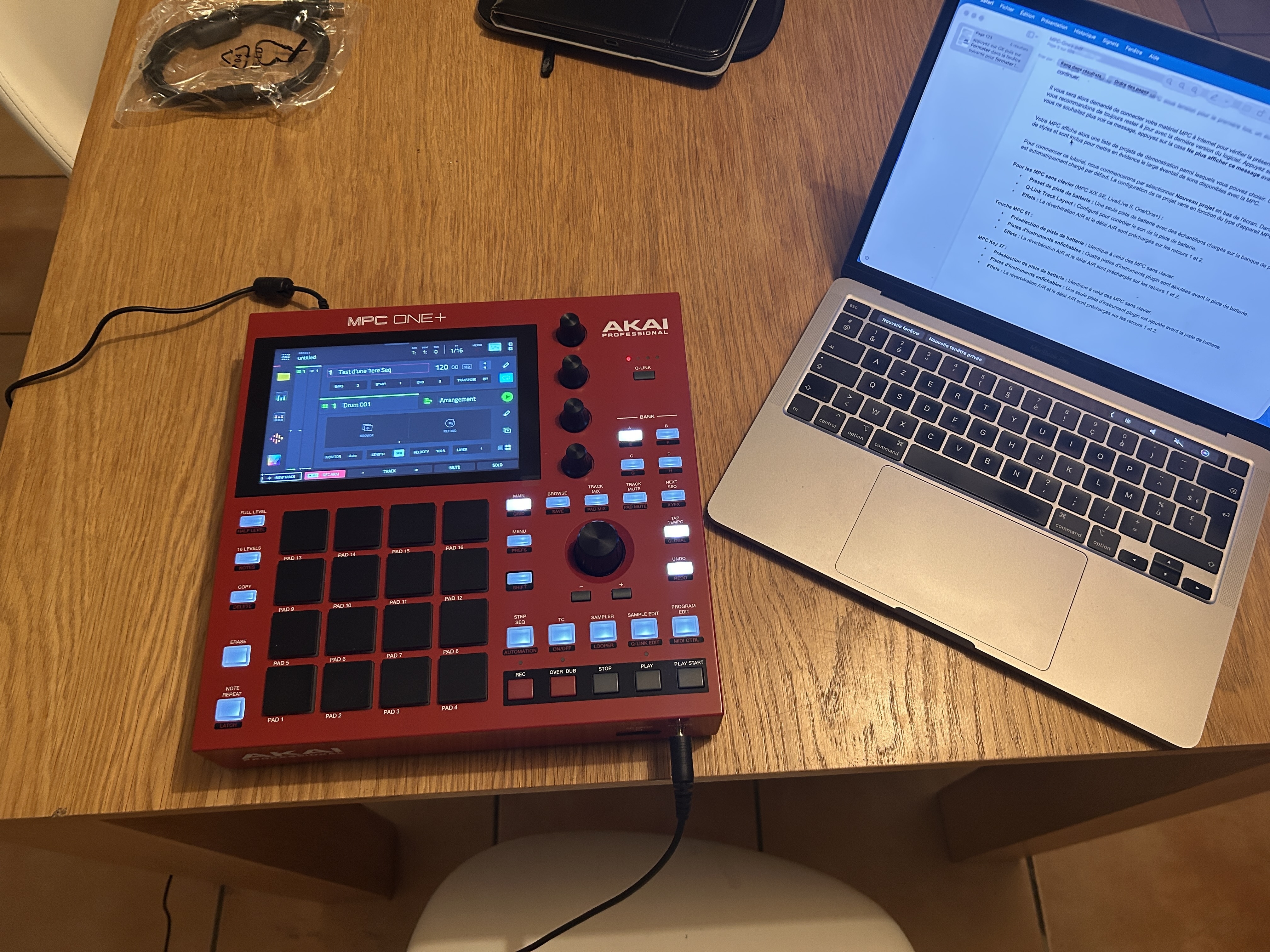 Echange MPC One + contre Argon 8
