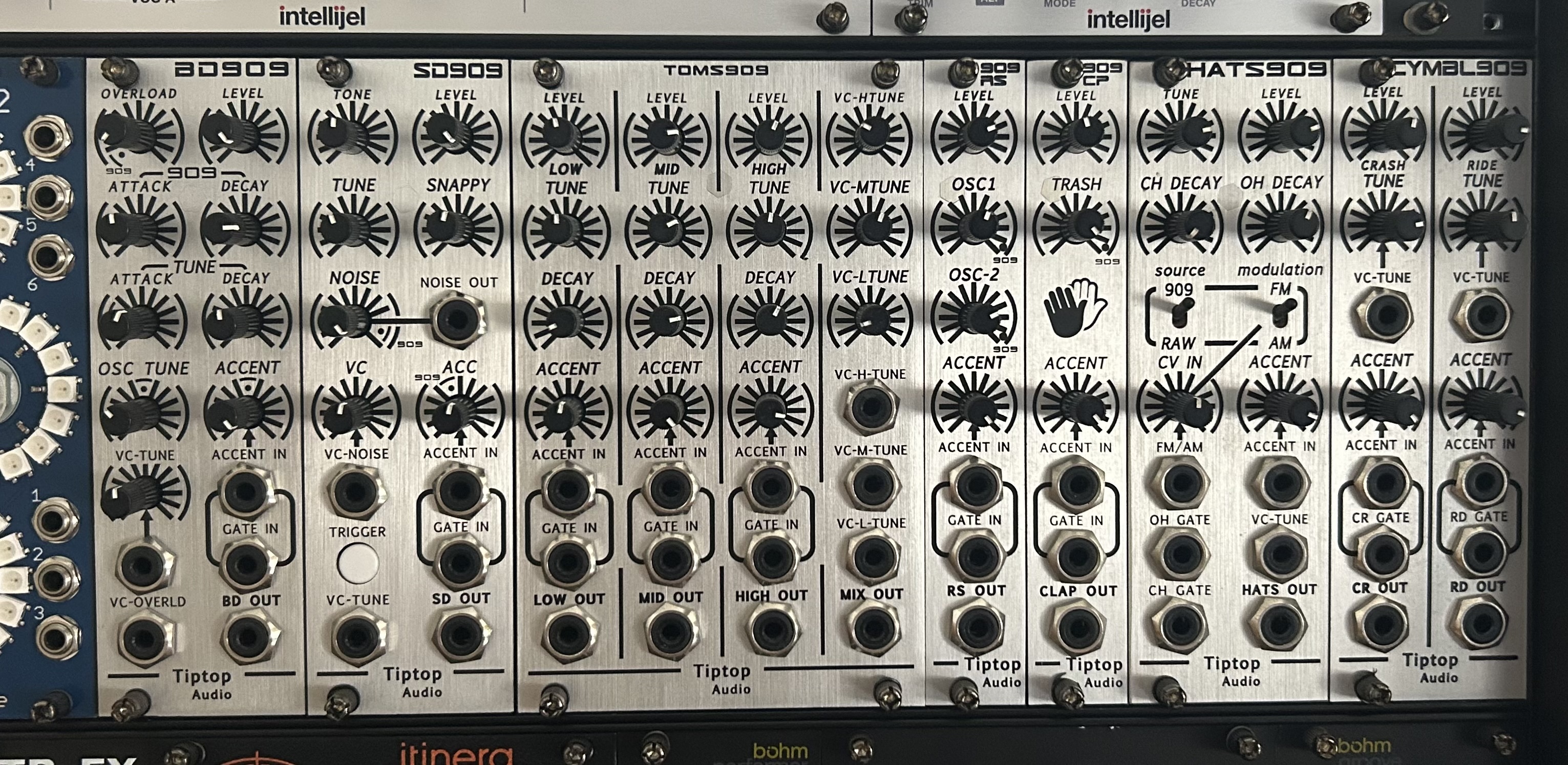 Tip Top Audio TR909 full set