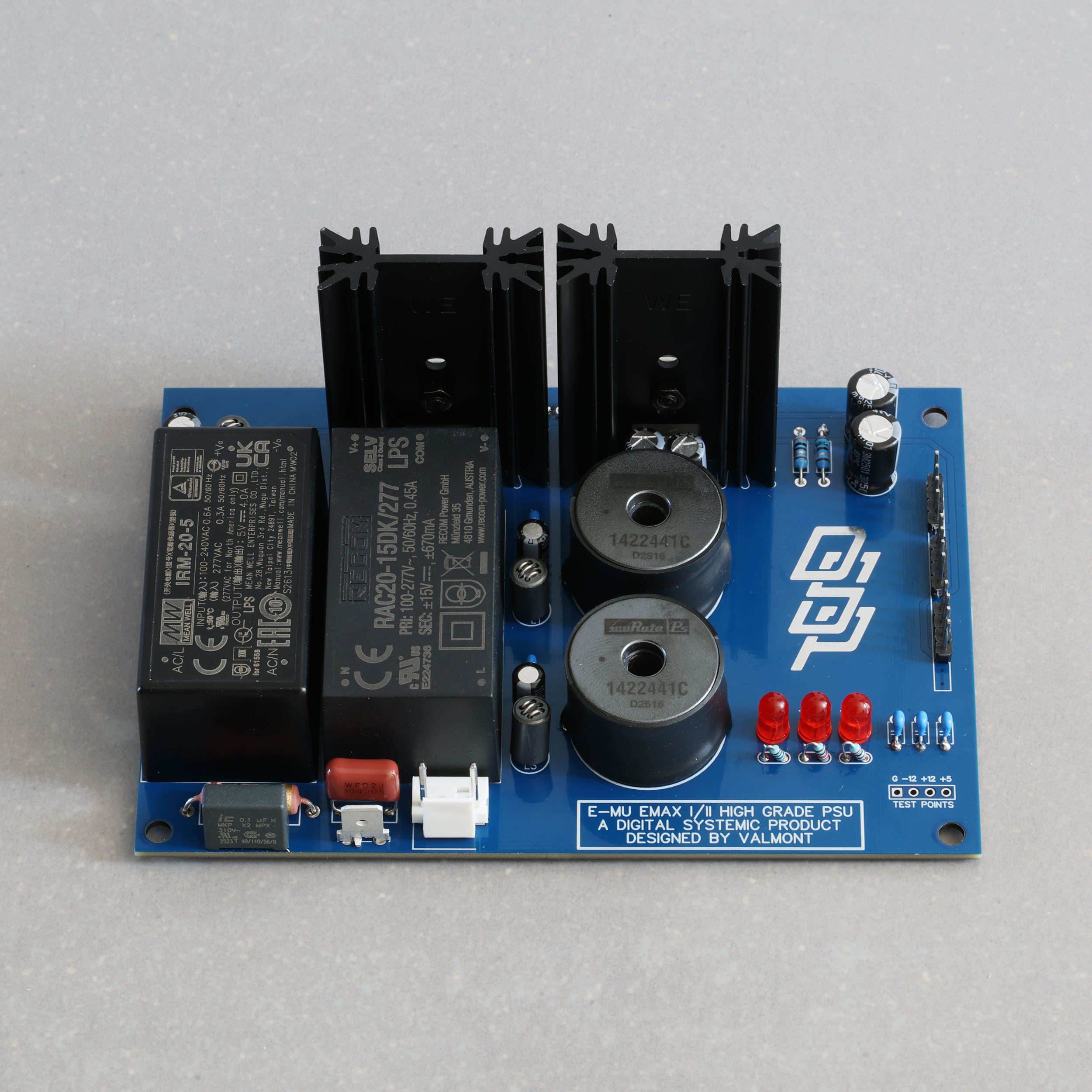 Alim "audiograde" pour E-mu Emax 1, 2, rack ou keyboard