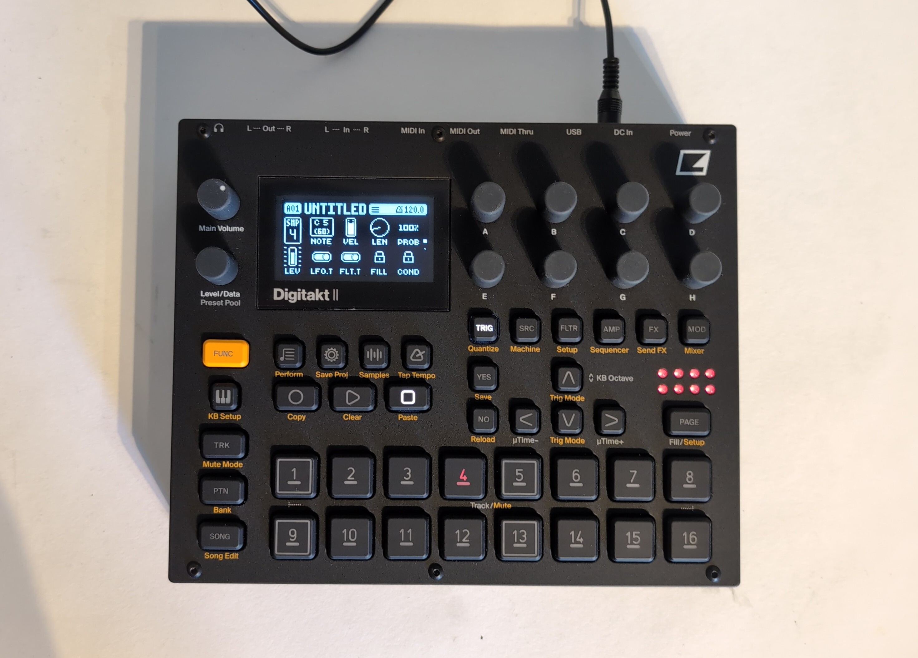 Vends Elektron Digitakt II