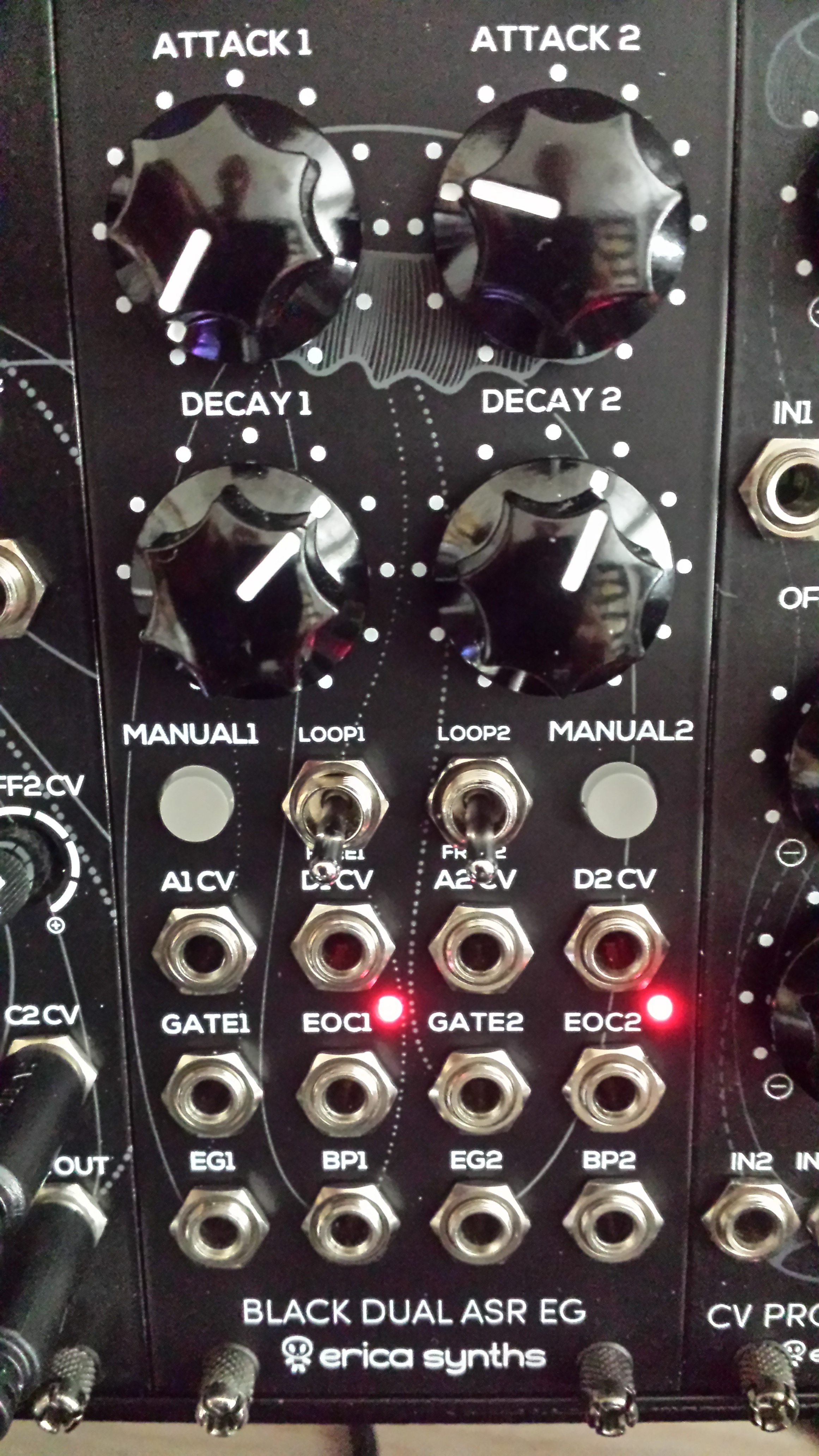 Vends Erica Synths Black Dual ASR EG 90€