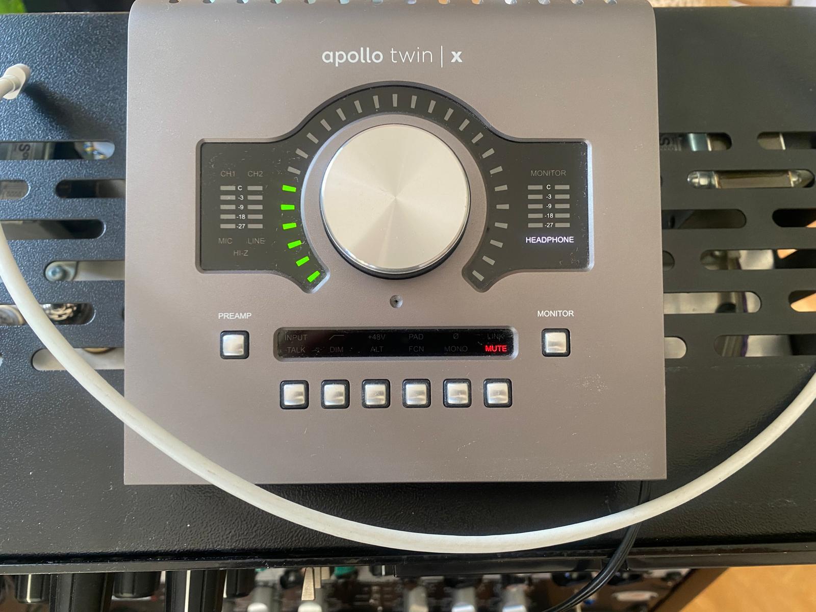 Universal Audio Apollo Twin X Thunderbolt,