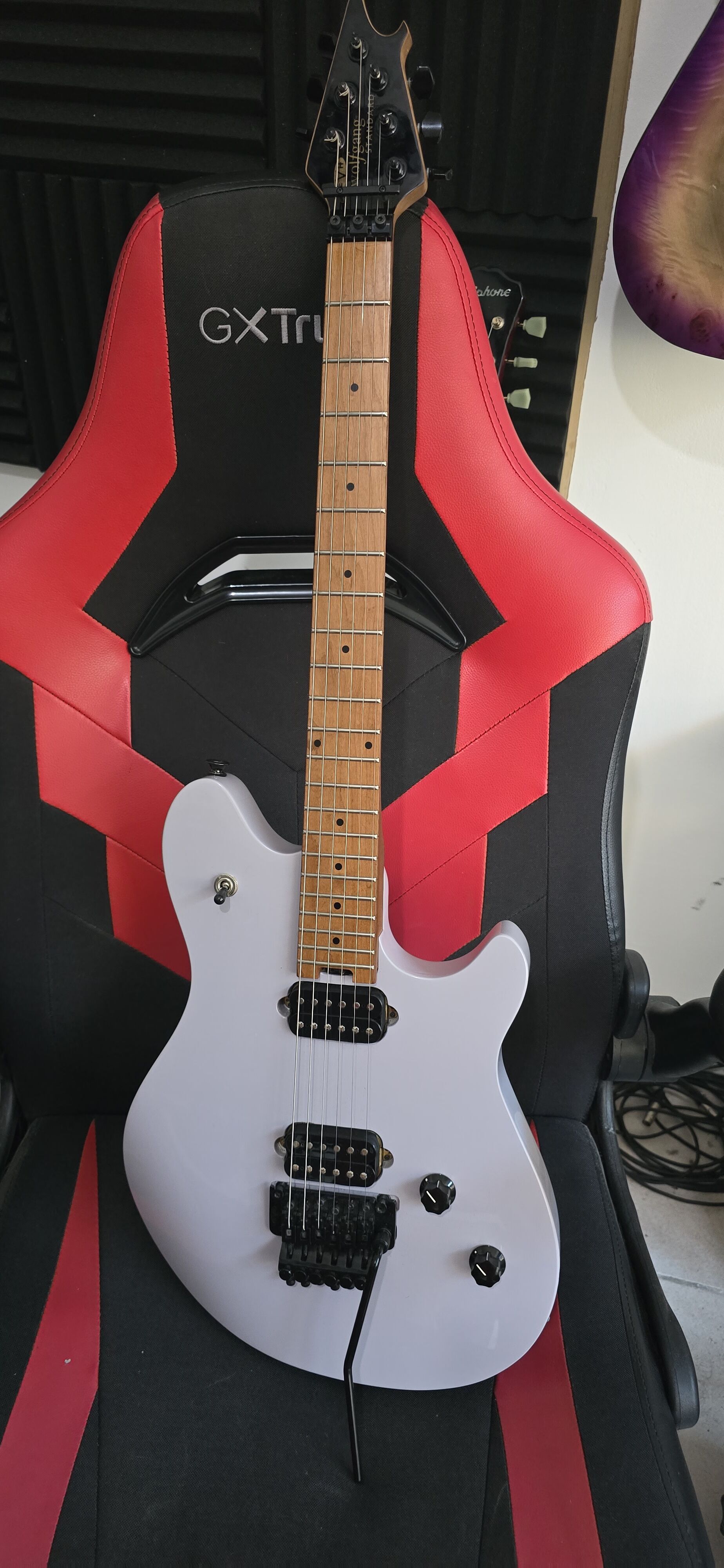 EVH Wolfgang WG Standard - Quicksilver / Baked Maple (Très bon état)