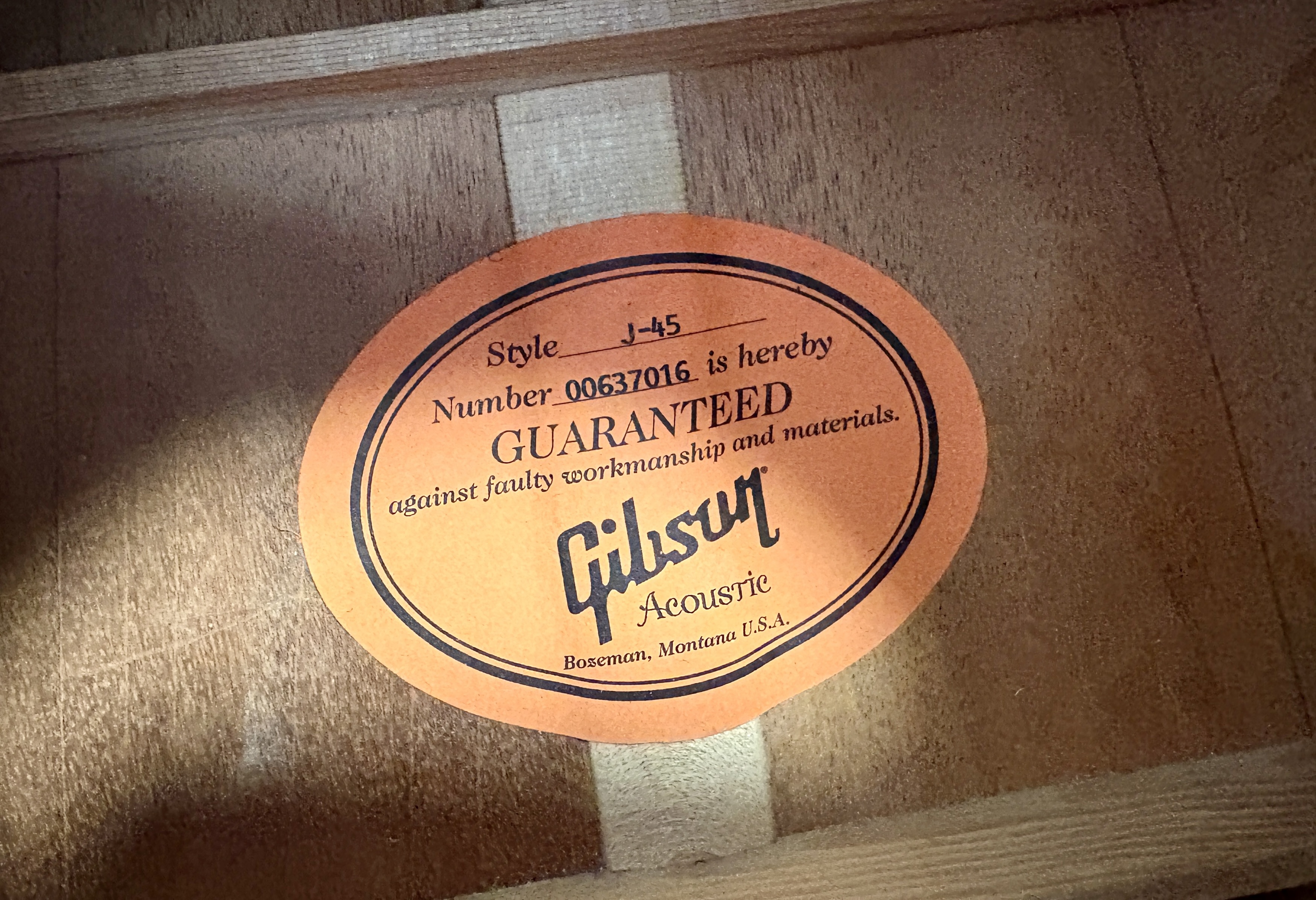 Gibson J-45 True Vintage (52568)